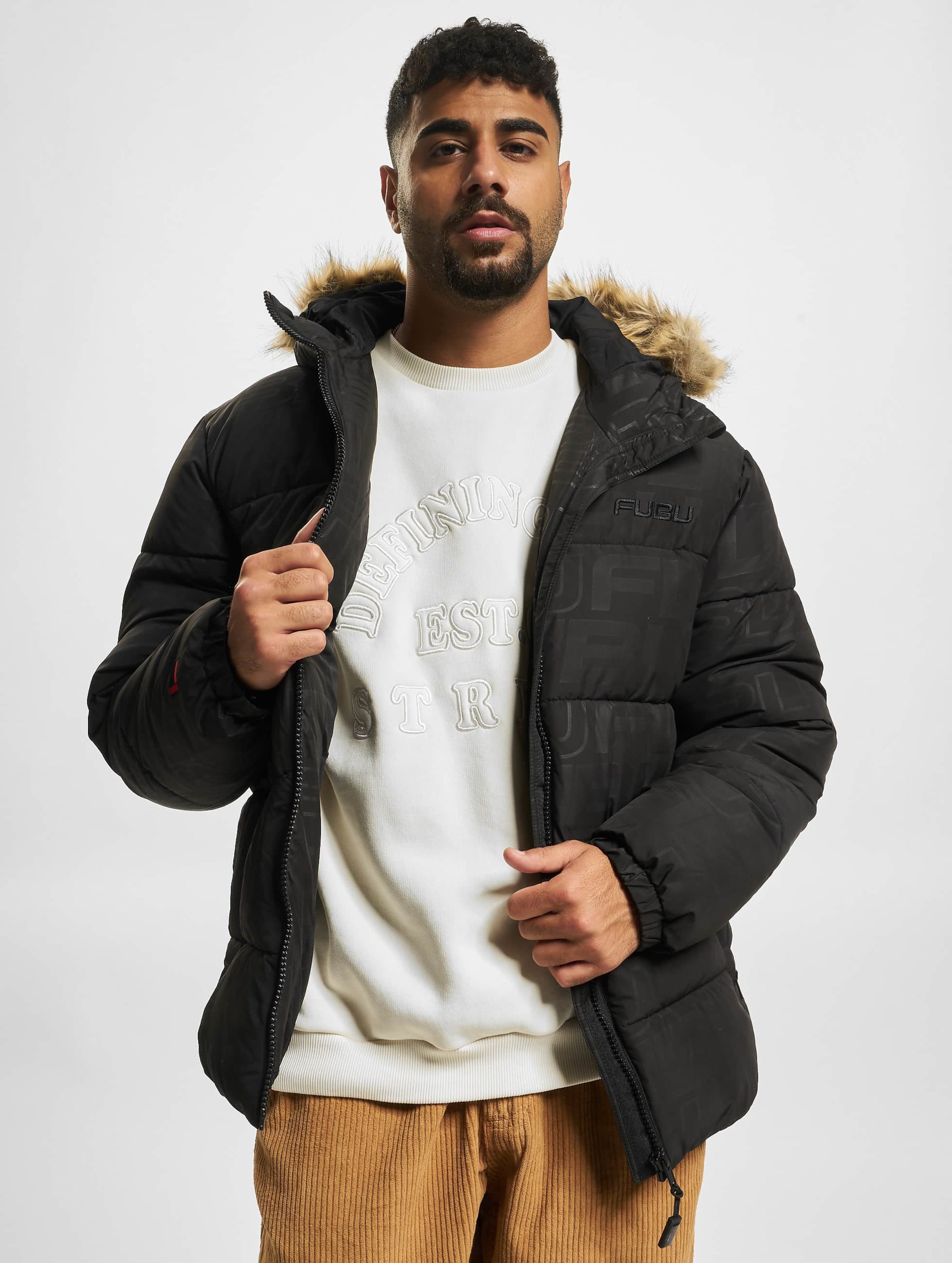 FUBU Corporate AOP Puffer Jacket