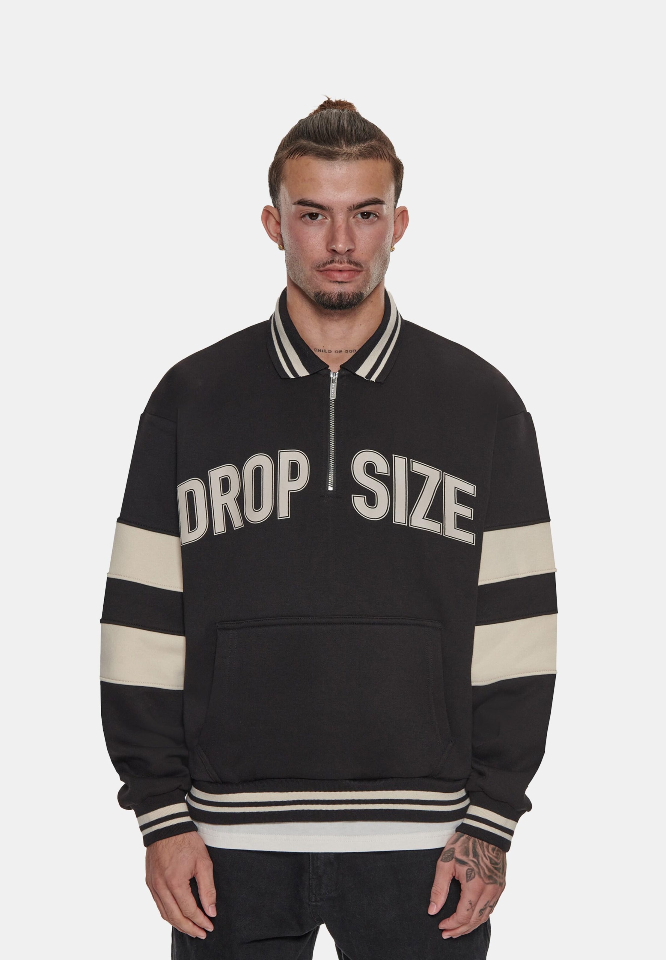 Dropsize Heavy Oversize Collar Pullover