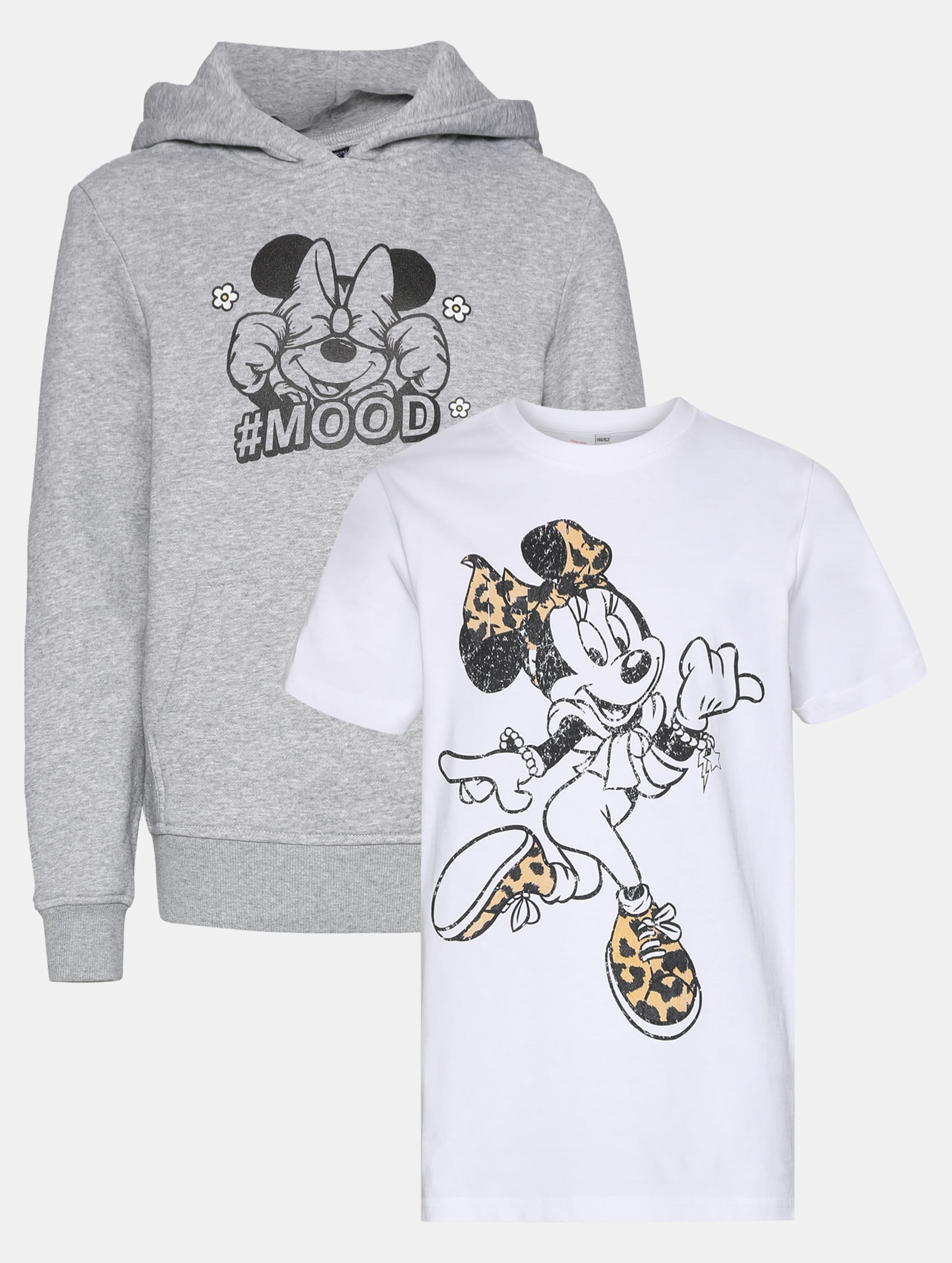 Mister Tee T-Shirt & Hoody 2 Pack - Minnie Mouse
