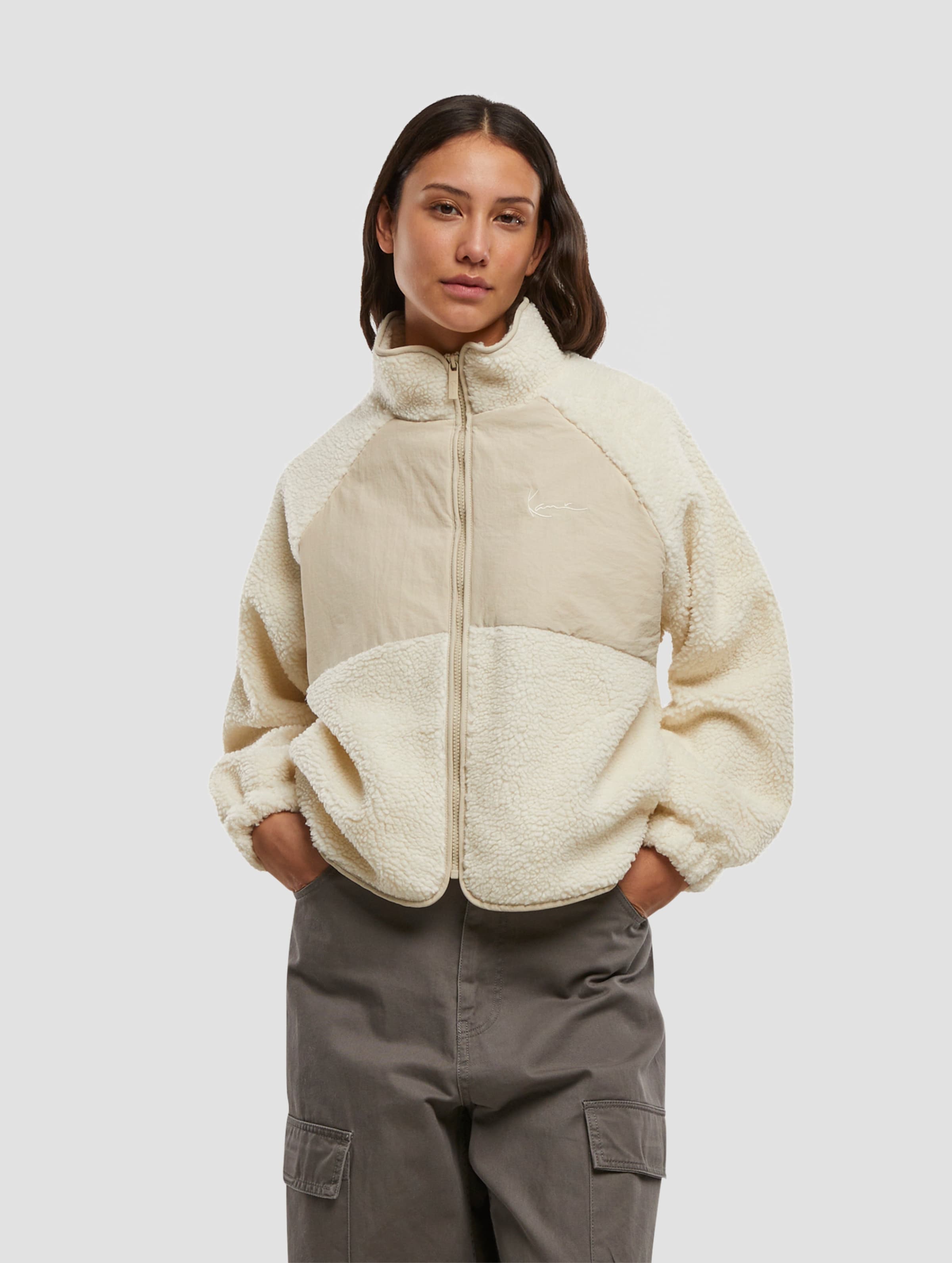 Karl Kani Chest Signature Teddy Block Track Übergangsjacke