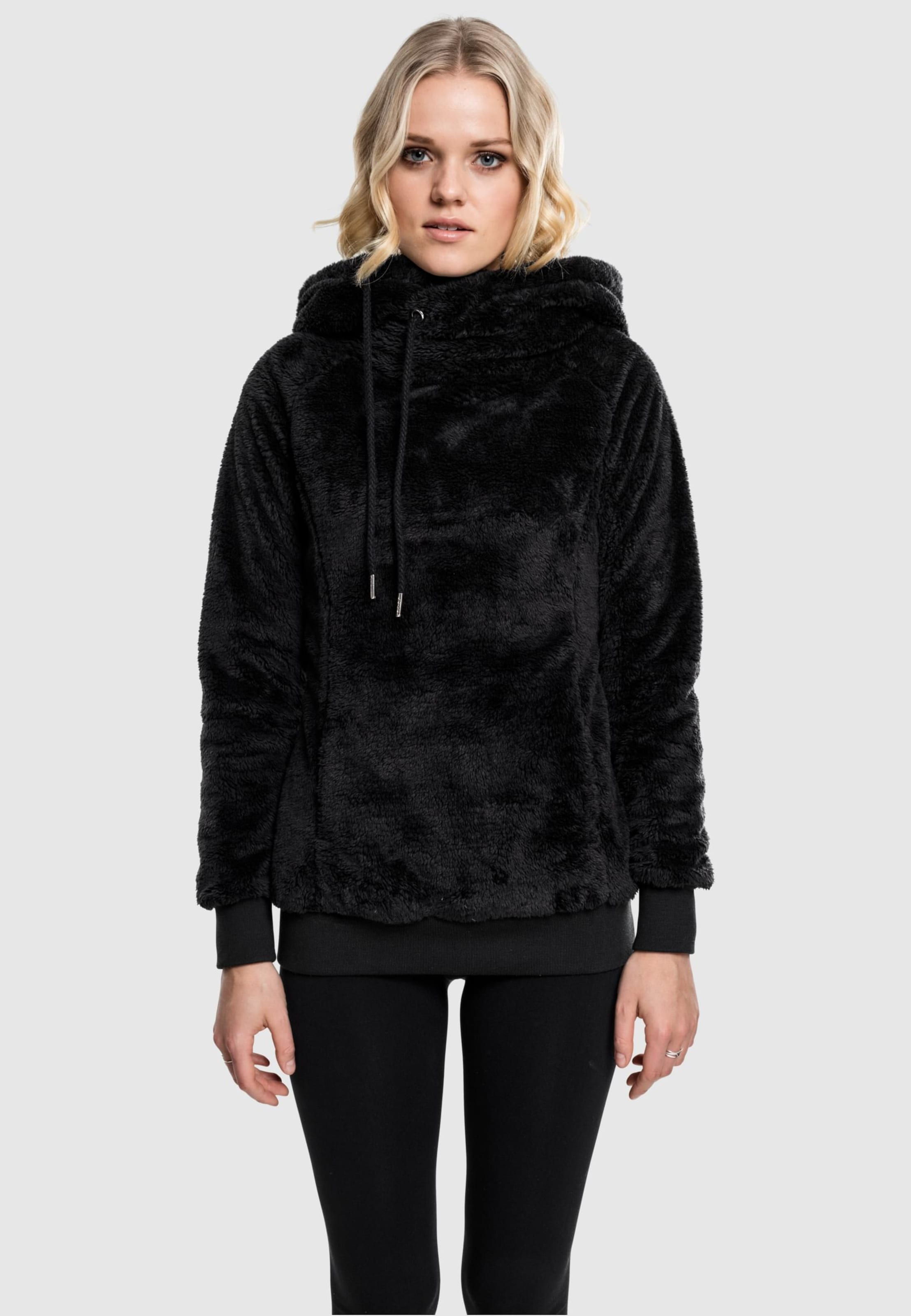 Urban Classics Ladies Long Teddy Hoody