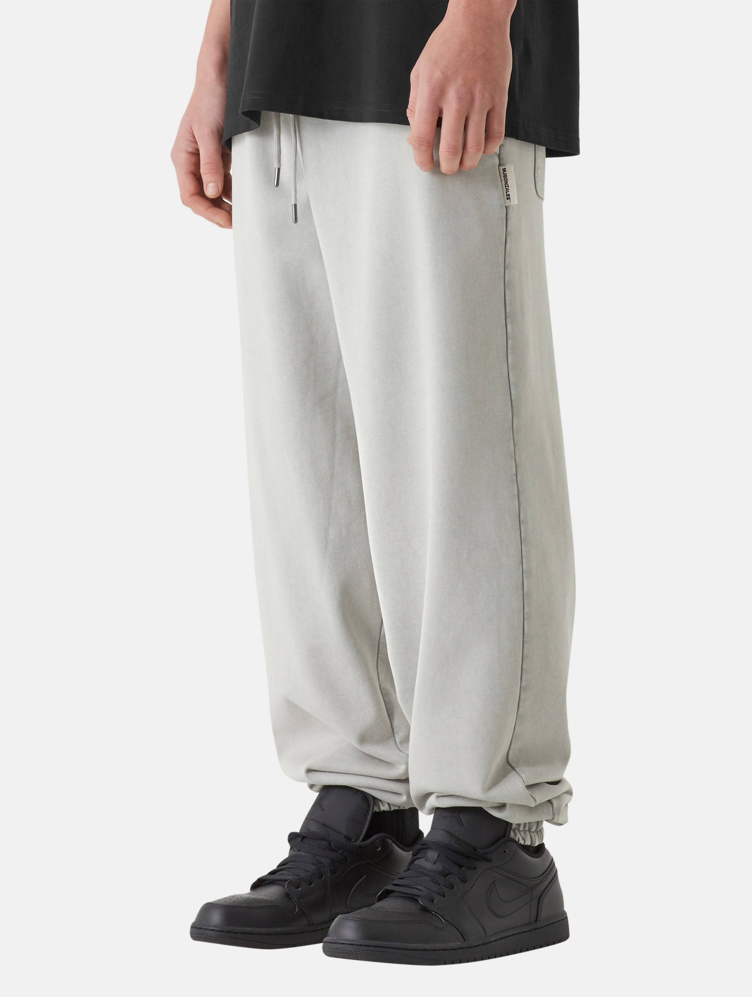 MJ Gonzales MJG Acid Wash Heavy Sweat Pants Wide Leg