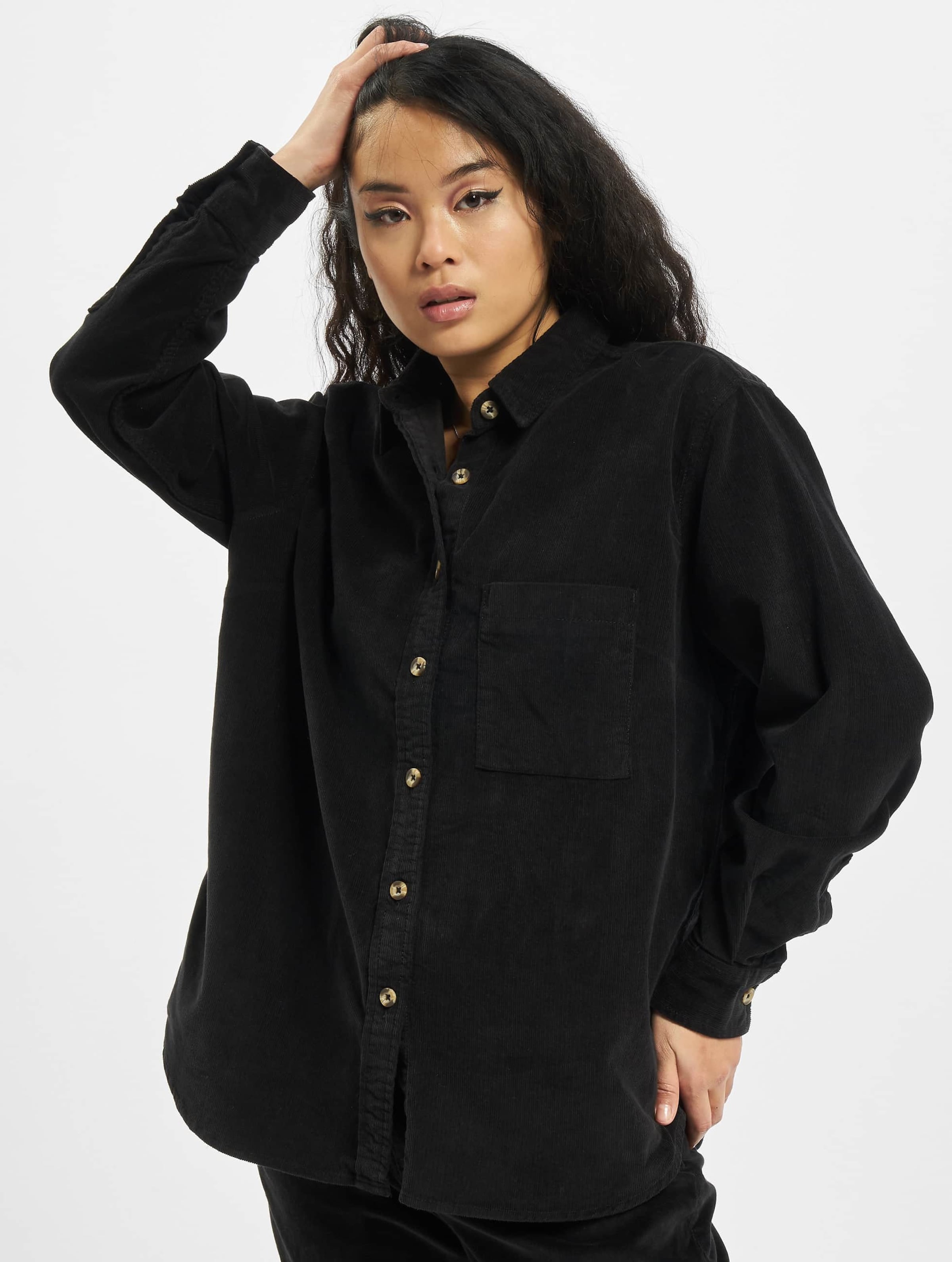 Urban Classics Ladies Corduroy Oversized Shirt