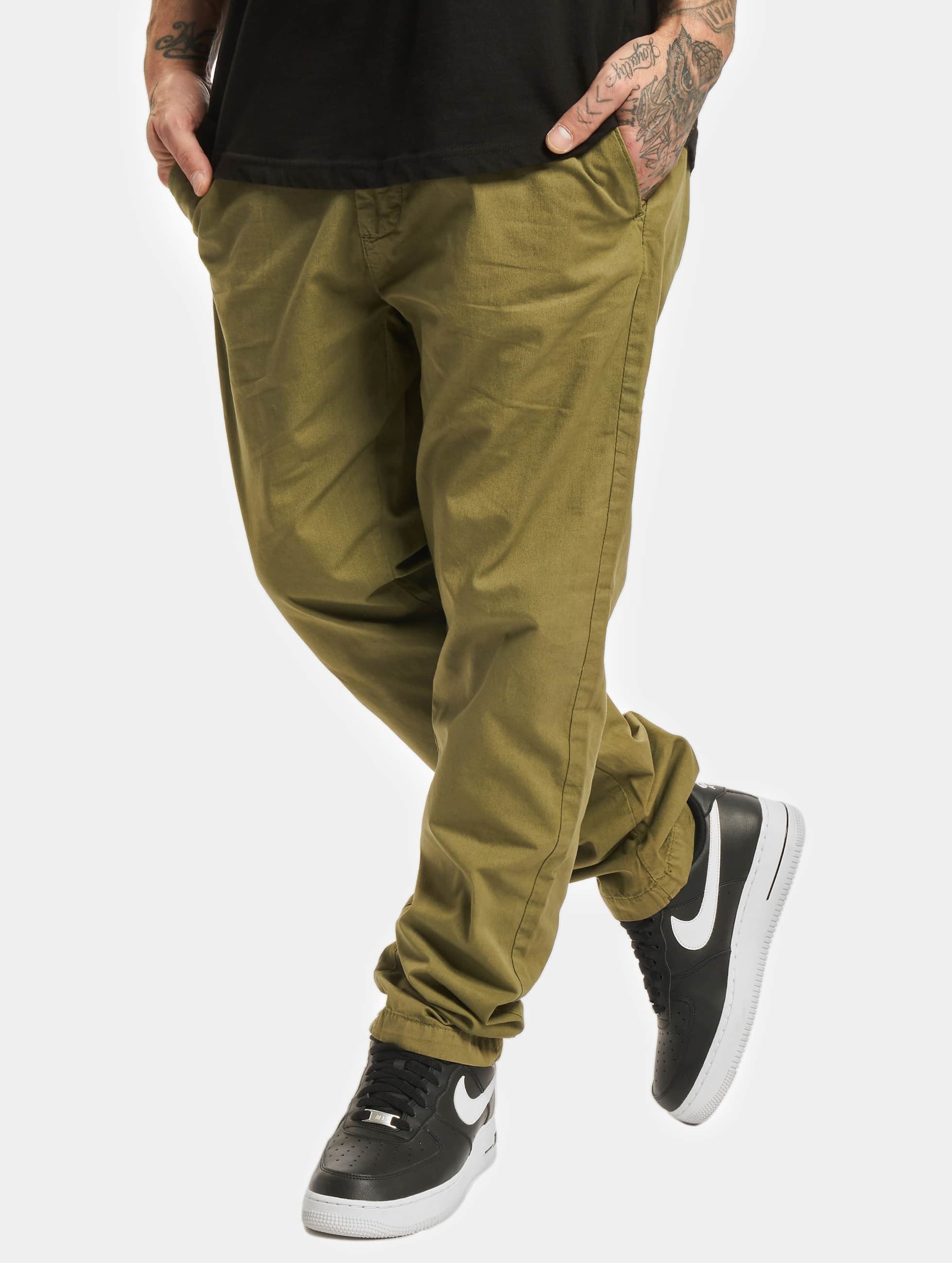 Urban Classics Straight Leg Chino with Belt