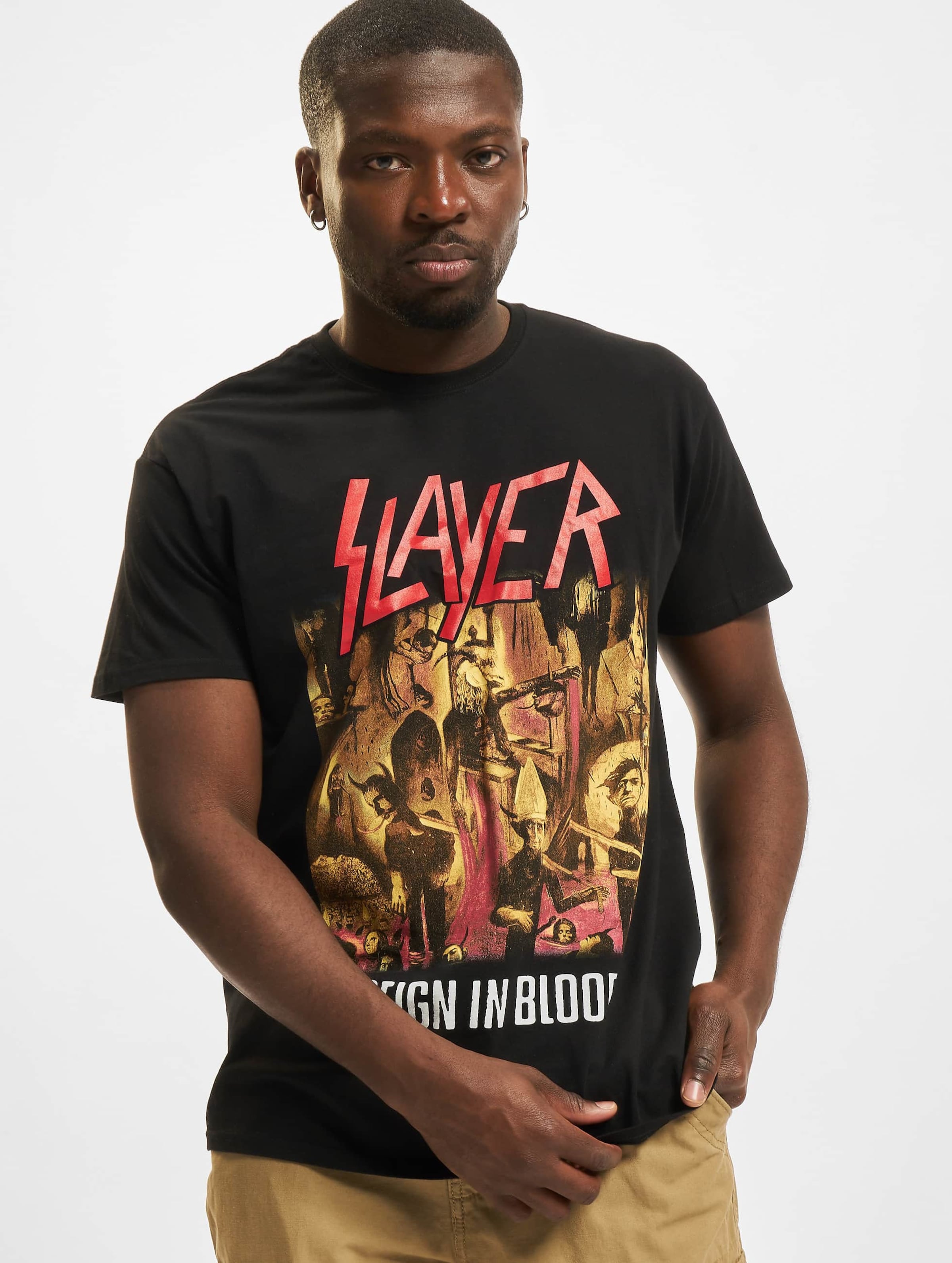 Merchcode SLAYER- Reign In Blood MenÂ´s Tee