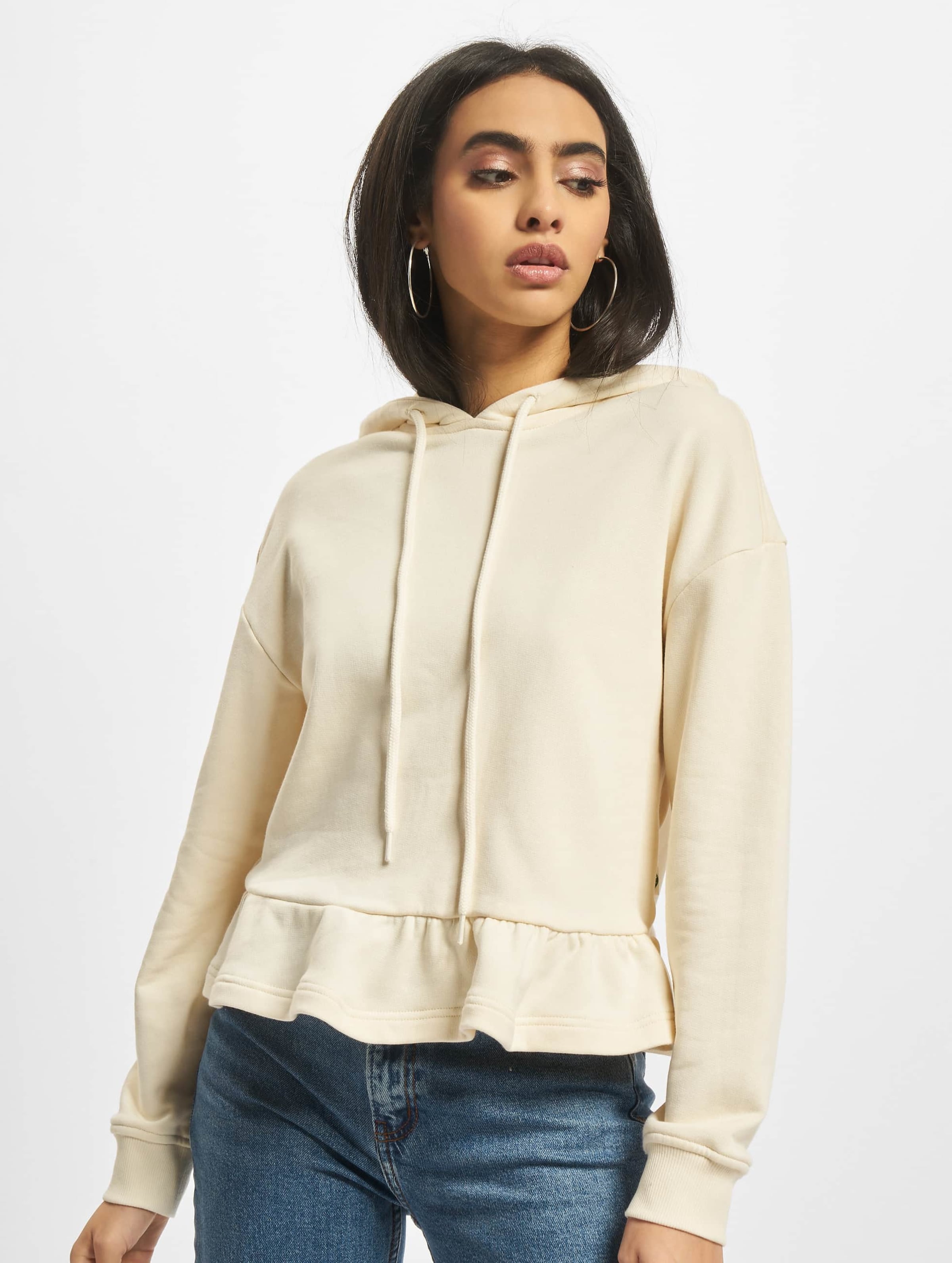 Urban Classics Ladies Organic Volants Hoody