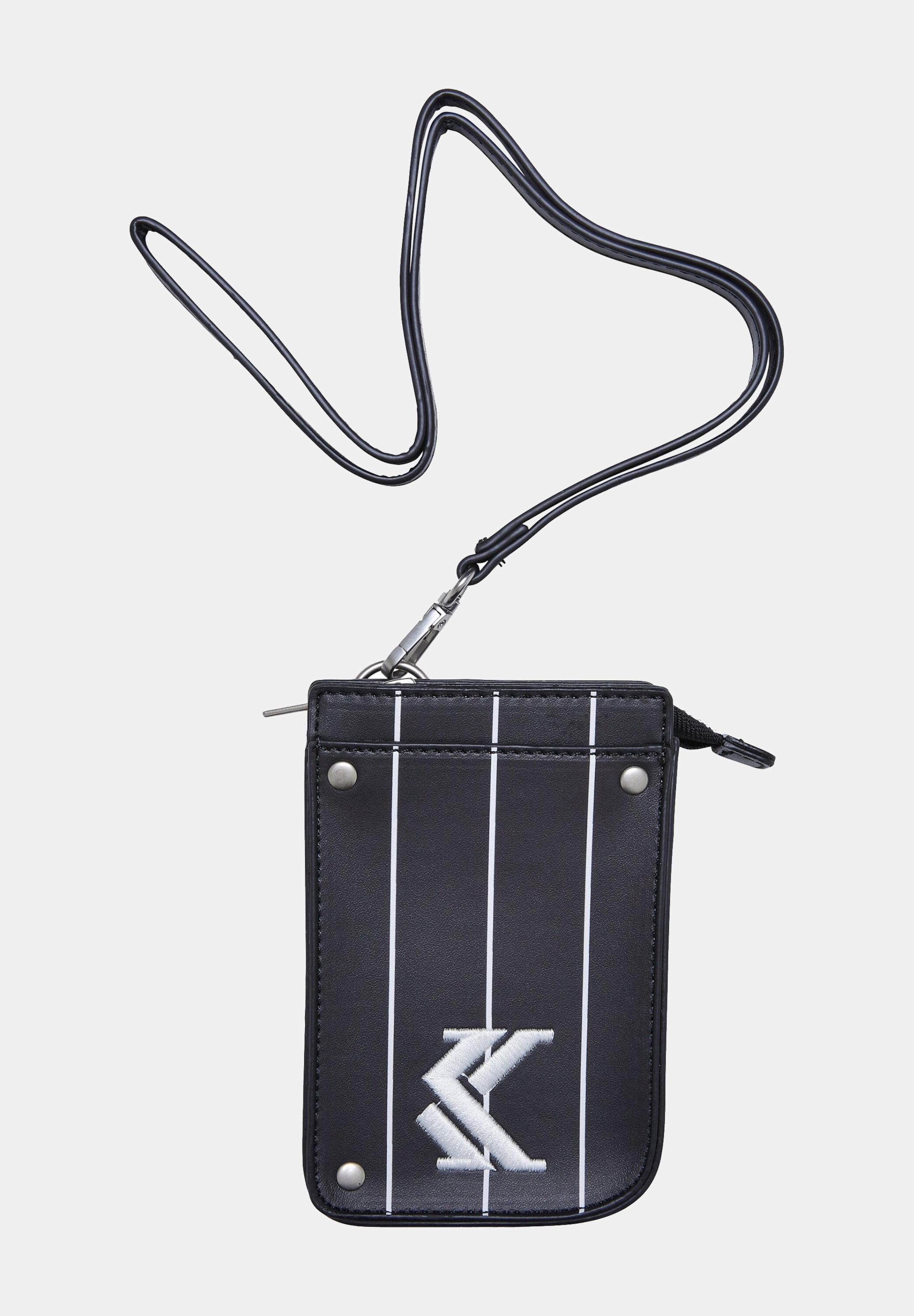 Karl Kani OG Pinstripe Fake Leather small Pouch Bag