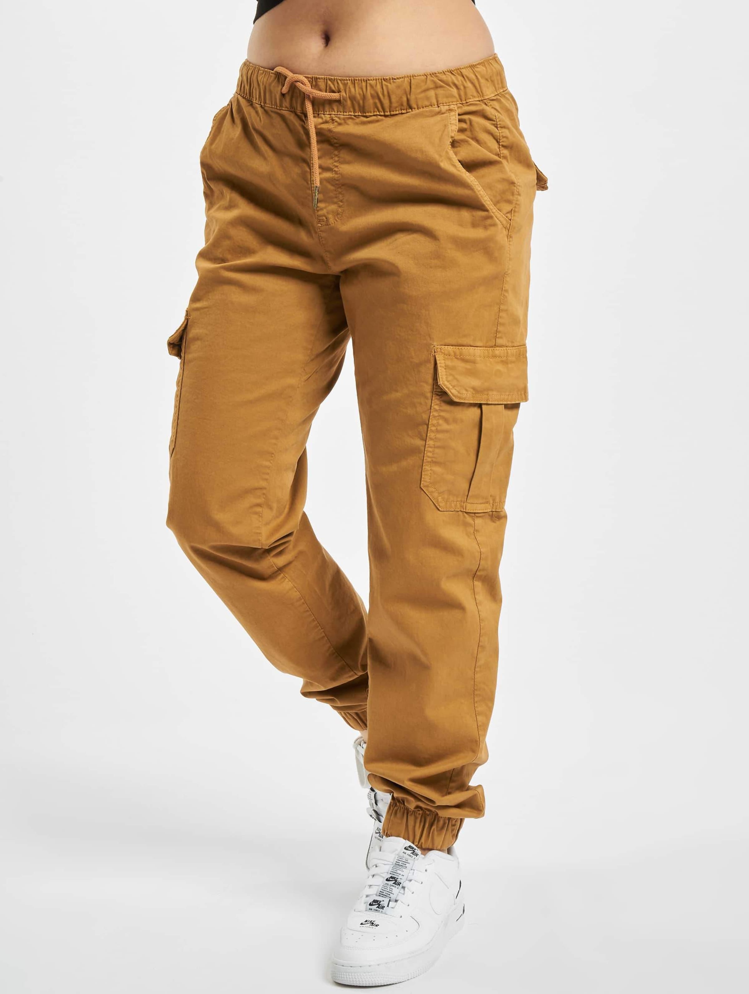 Urban Classics Ladies High Waist Cargo Jogging Pants
