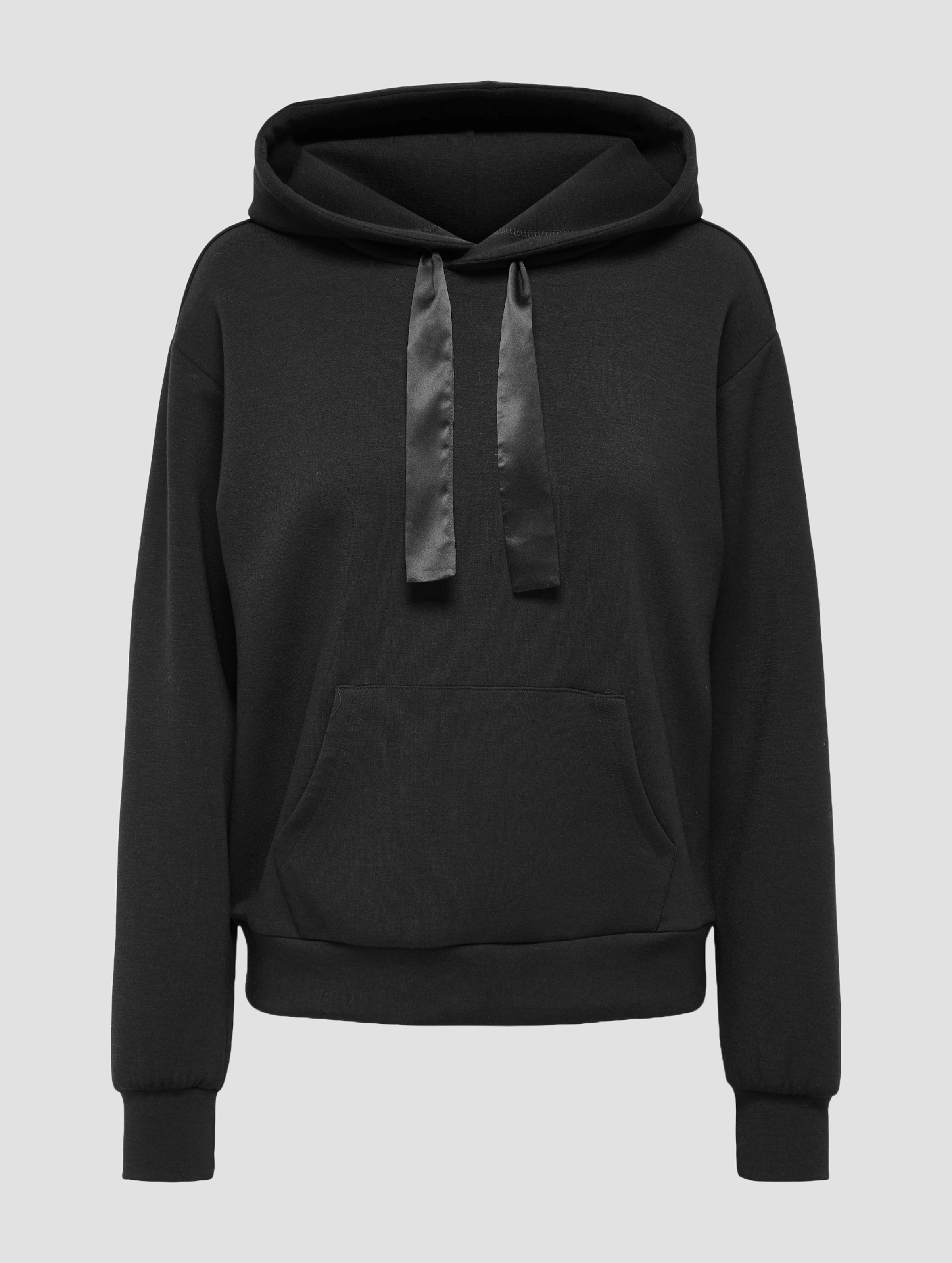 Only Scarlett L/S Sateen String Hoodie