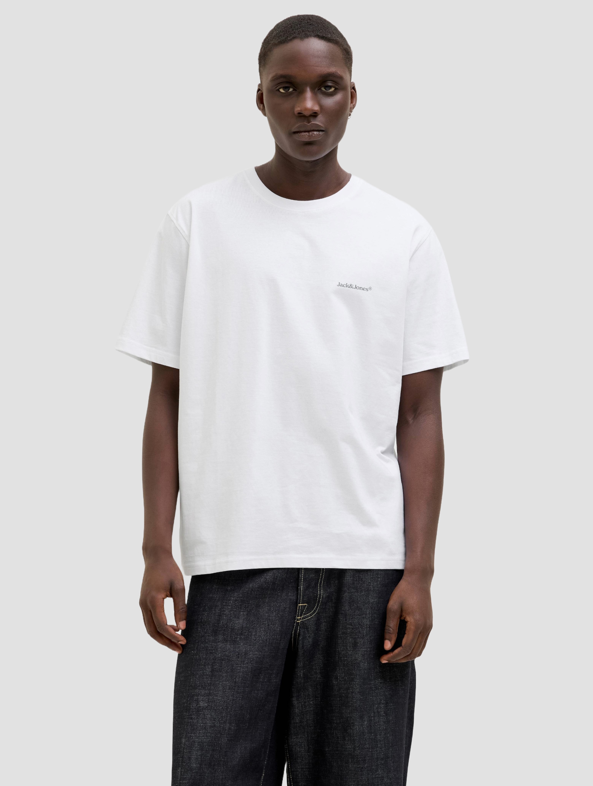 Jack & Jones Split Back T-Shirt Ln