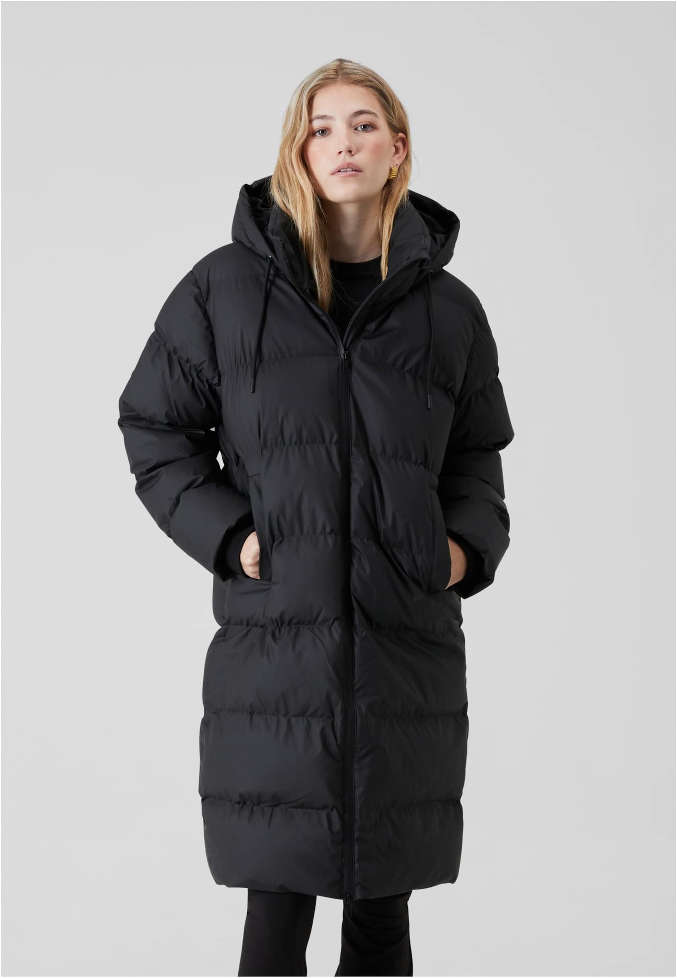 Noisy May NMSKY L/S LONG COATED JACKET W ZIPPER