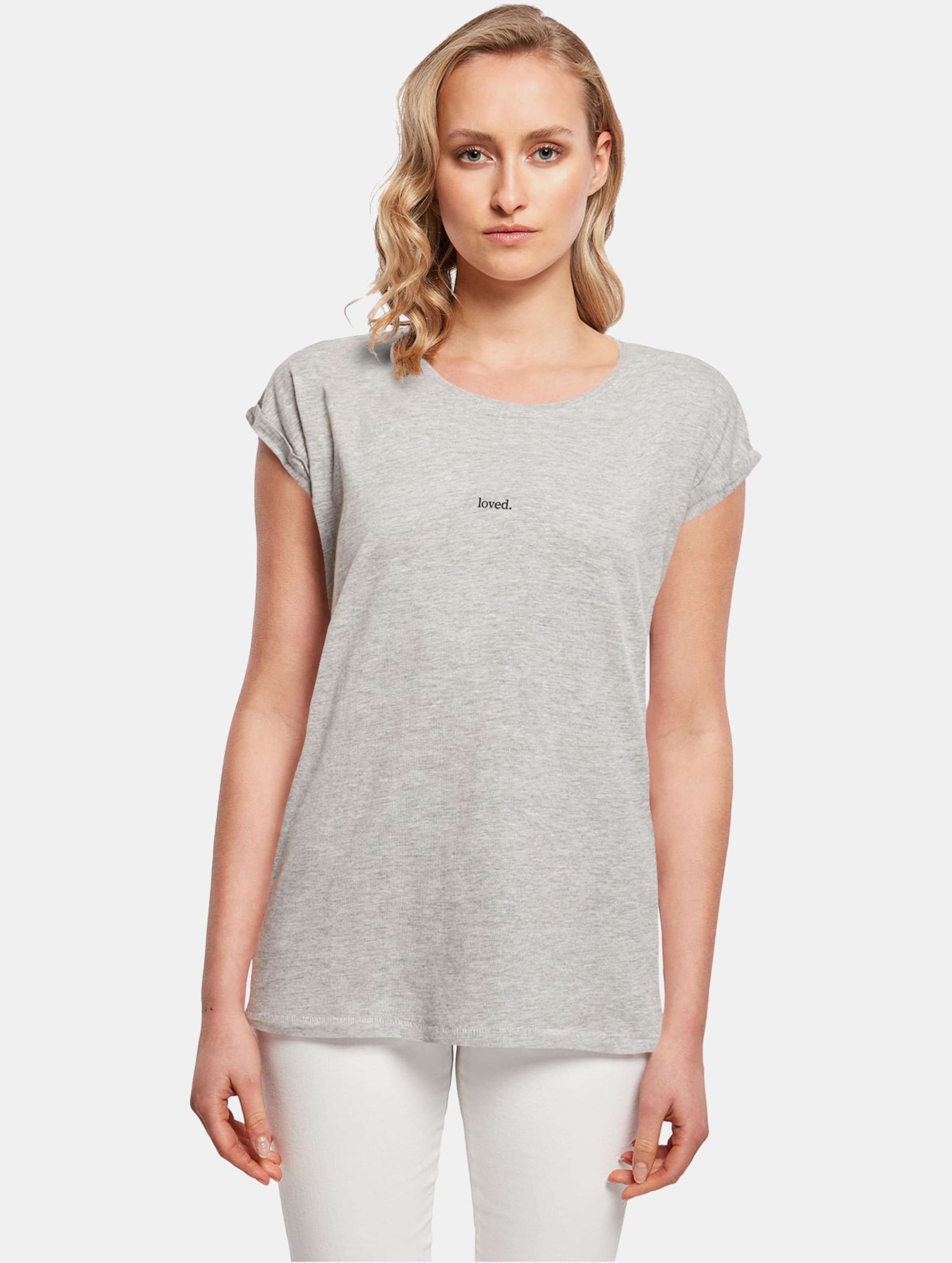Merchcode POD Ladies Love Extended Shoulder Tee