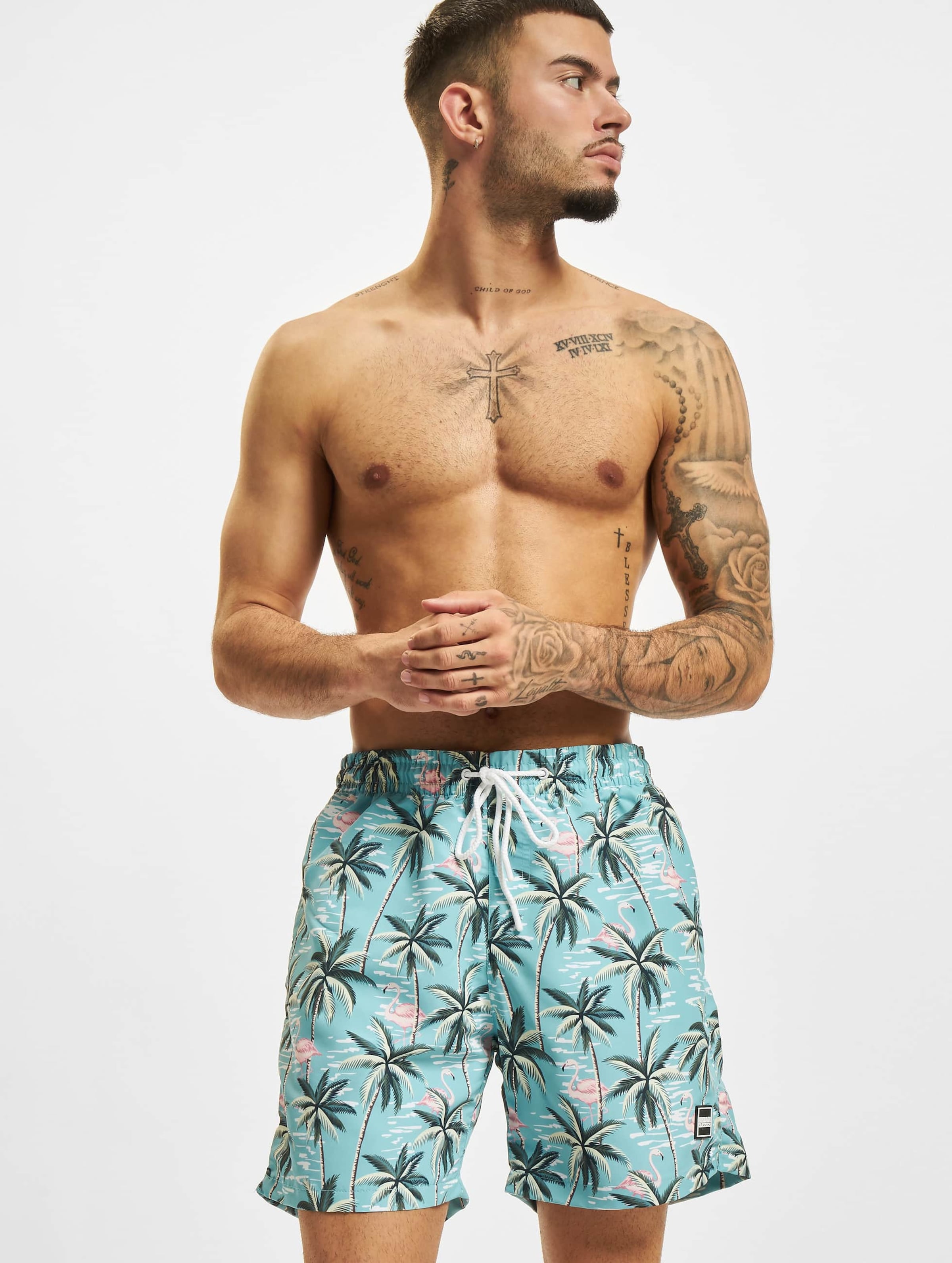 Urban Classics Pattern Swim Short