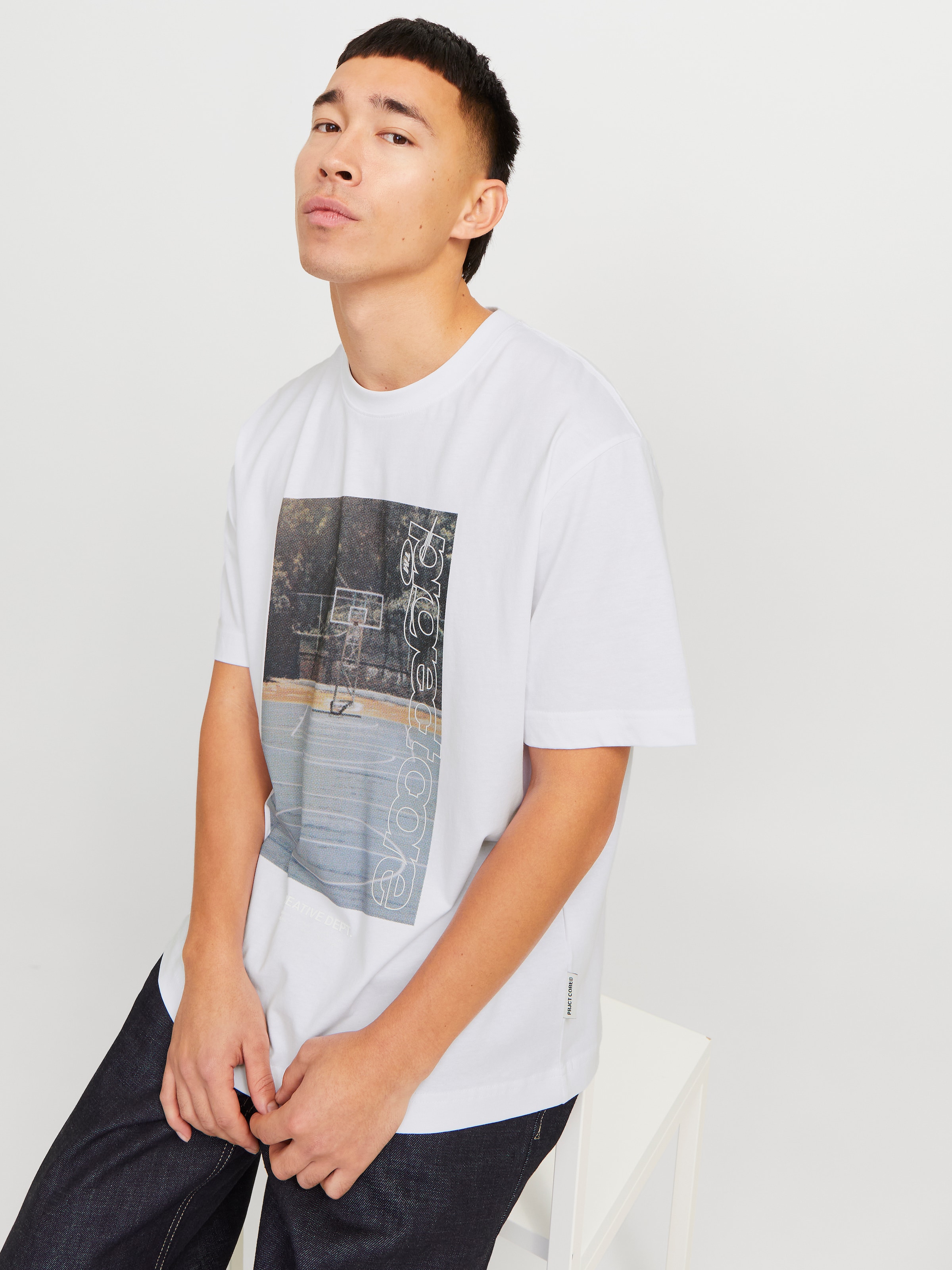 Jack & Jones Union Photo Print T-Shirt