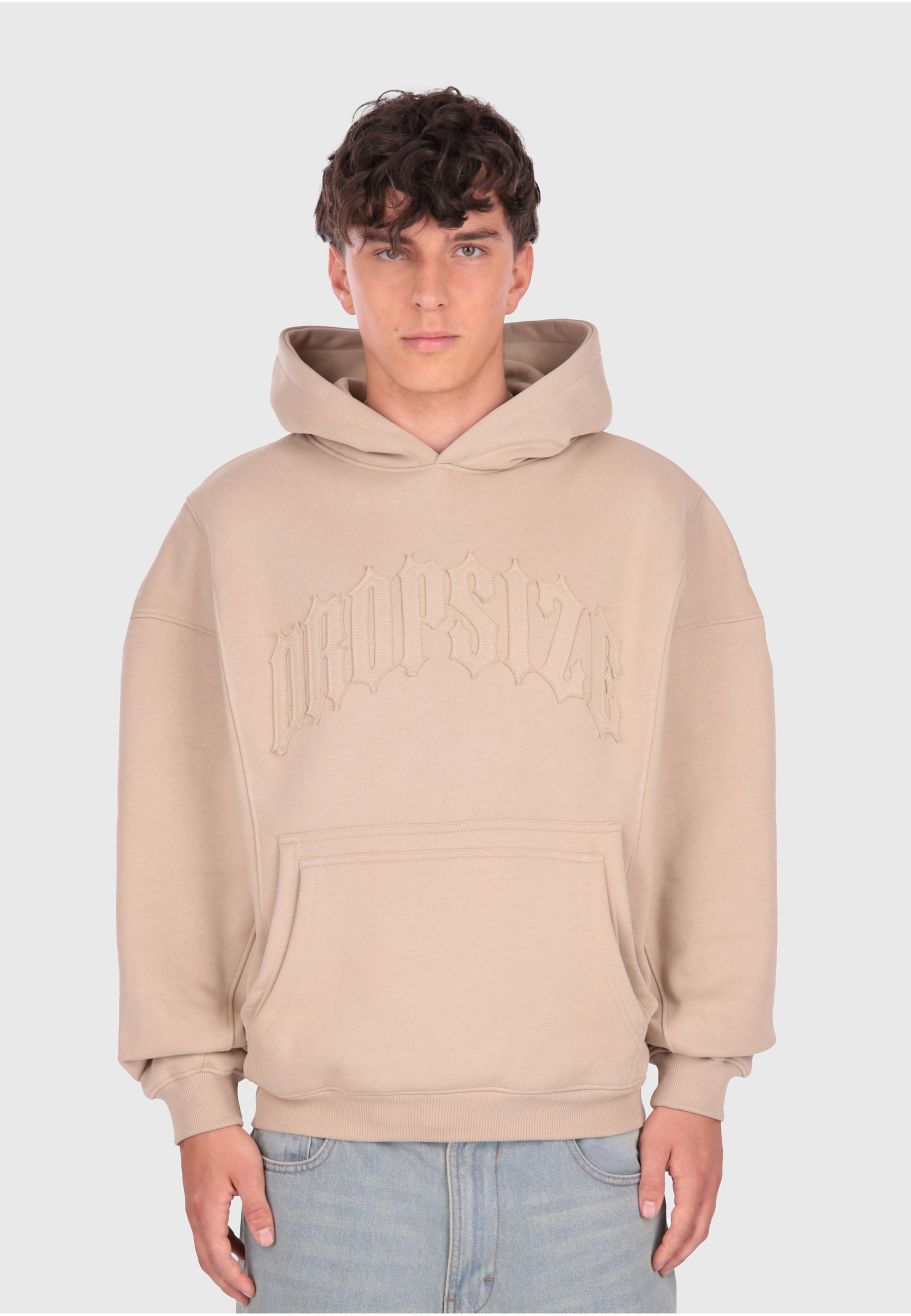 Dropsize RAW EDGES SEAM HOODIE