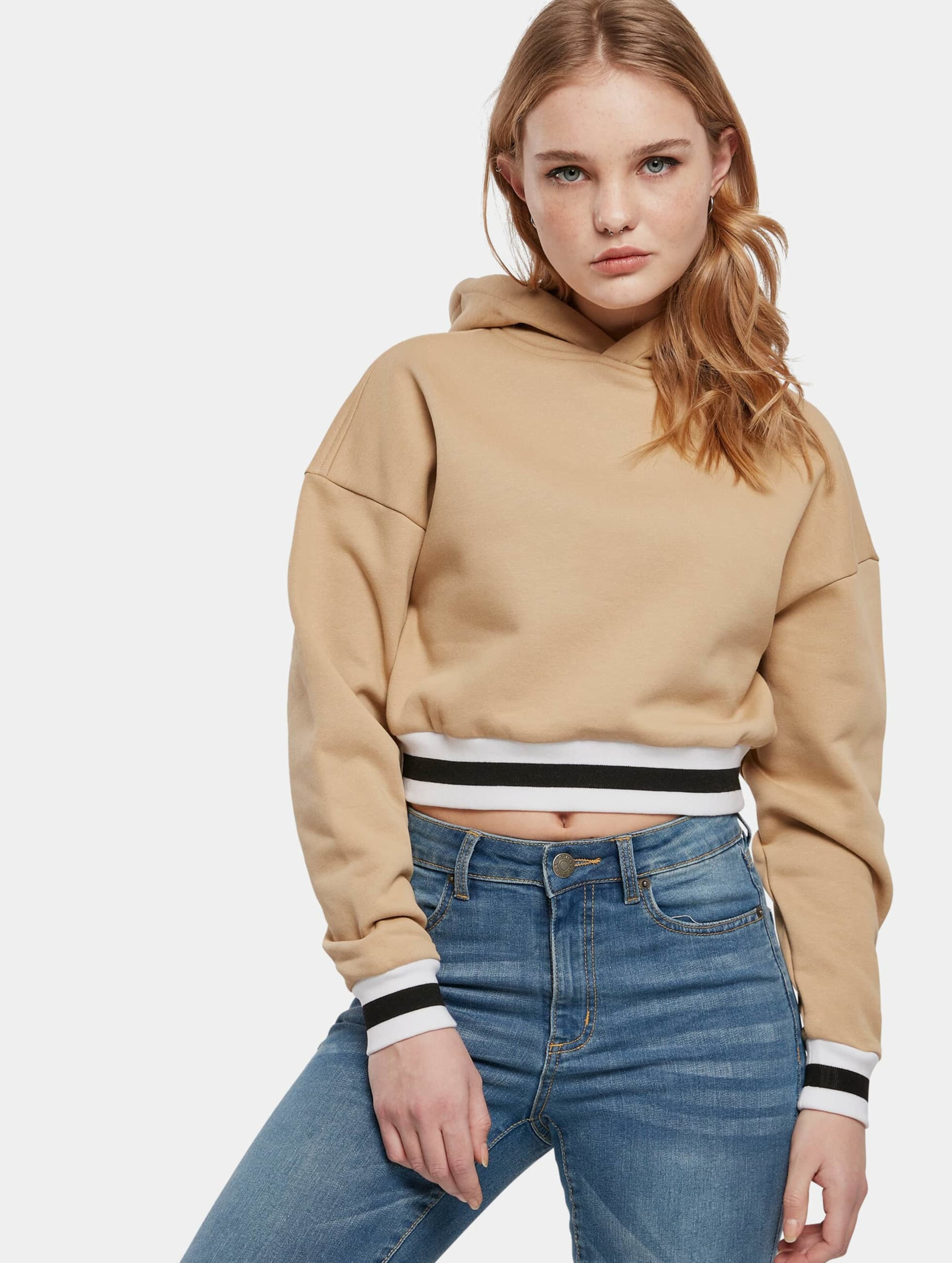 Urban Classics Ladies Short College Hoody