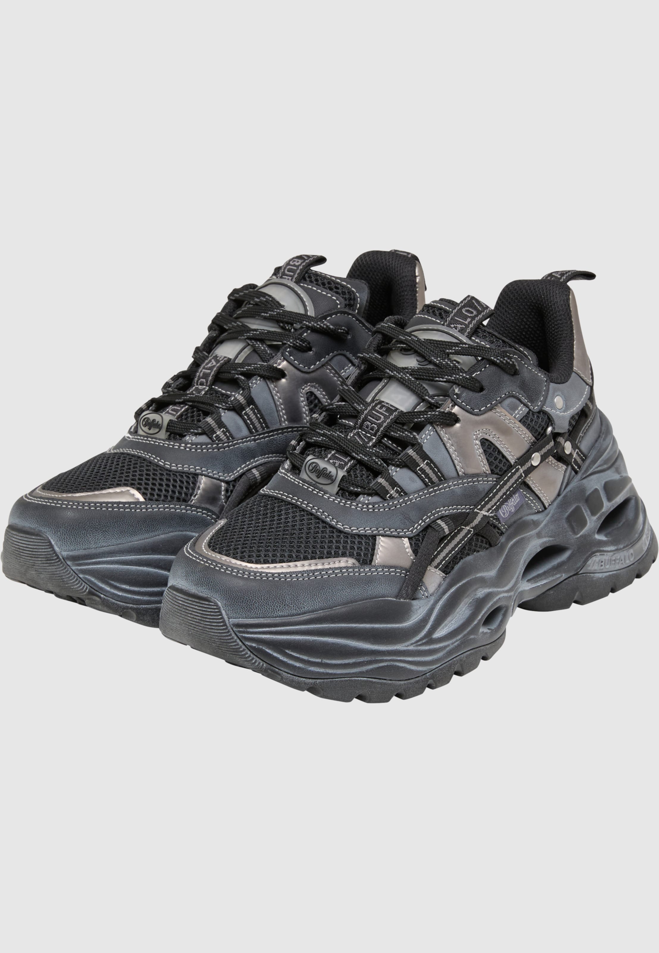 Buffalo Triplet Hollow Vntg -Vegan Nappa/Mesh