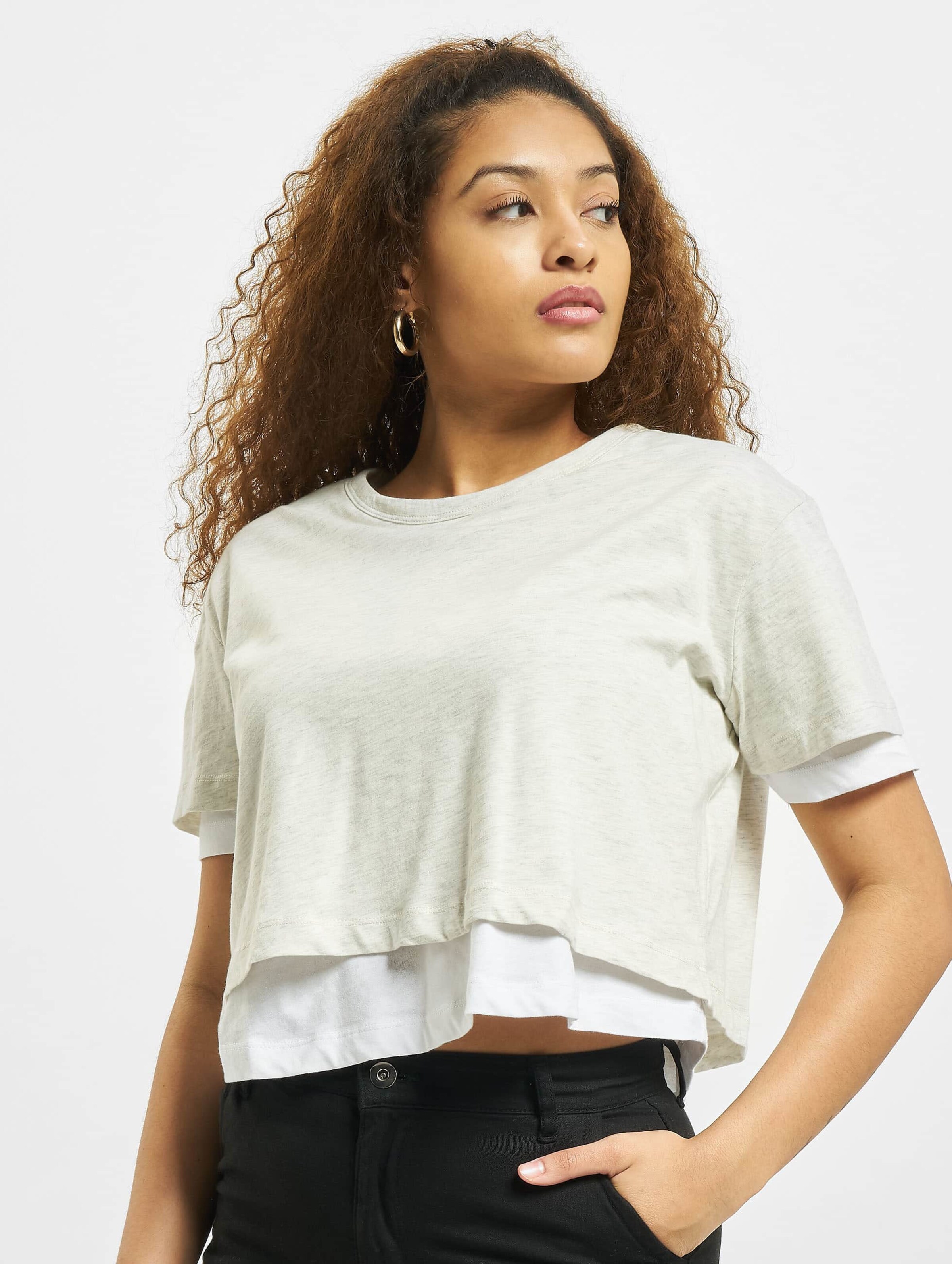 Urban Classics Ladies Full Double Layered Tee