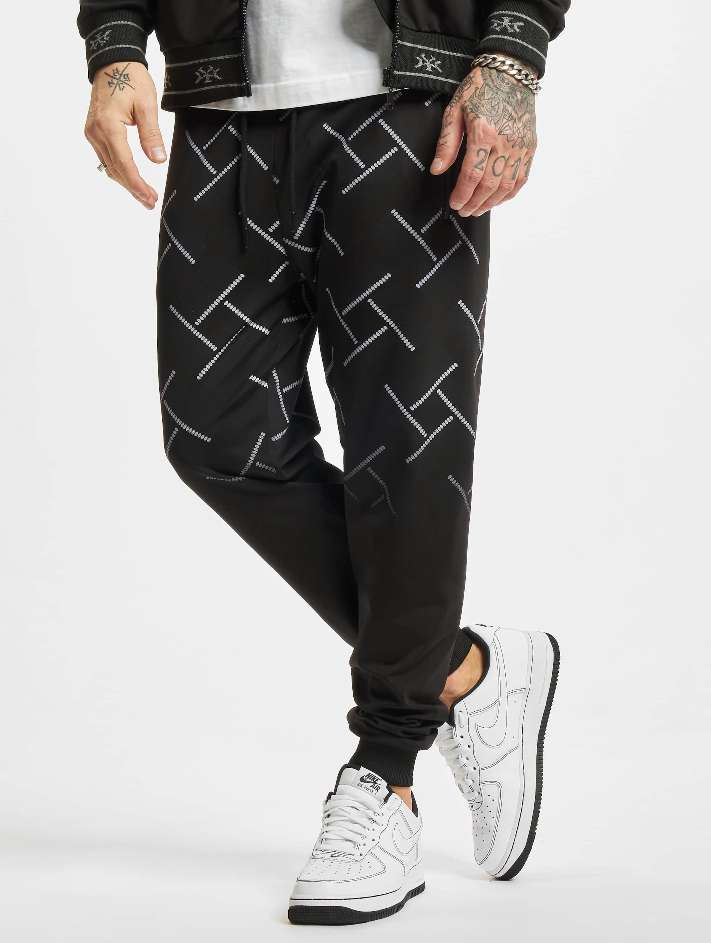 VSCT Clubwear MC Jogger Graded Abstract Checks Sweat Pant