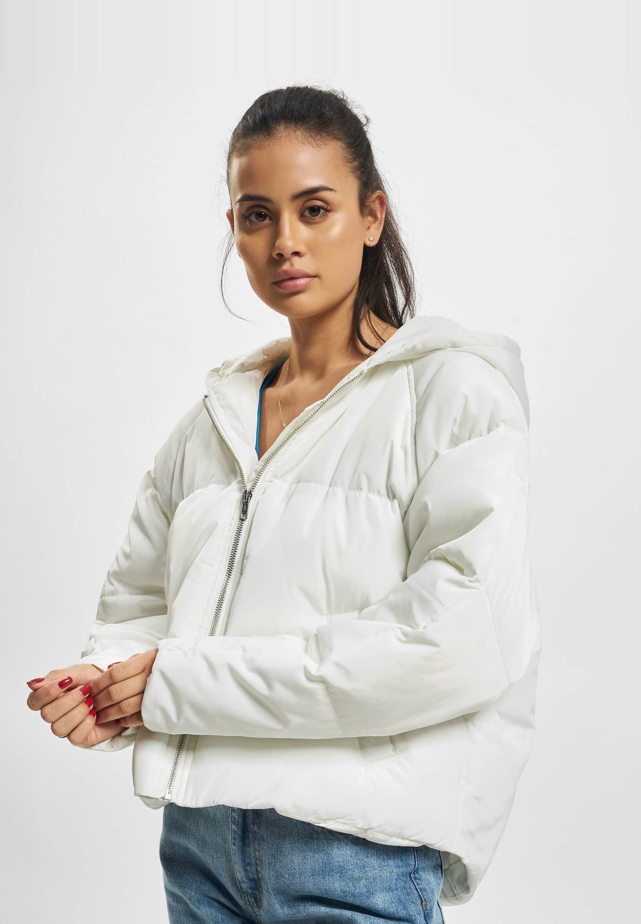 Urban Classics Ladies Hooded Oversized Puffer Jacket