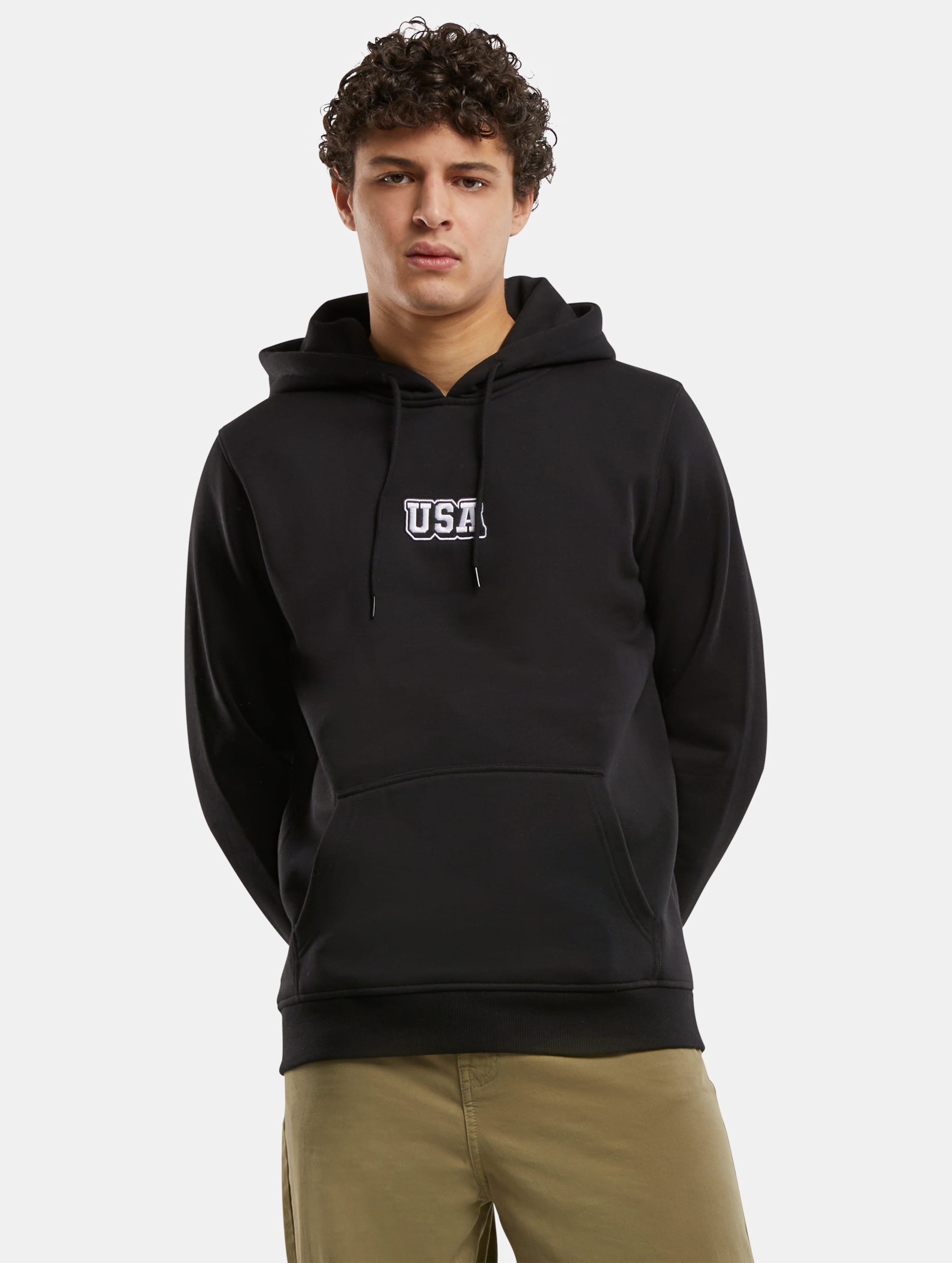Mister Tee USA College Wording Patch Hoody