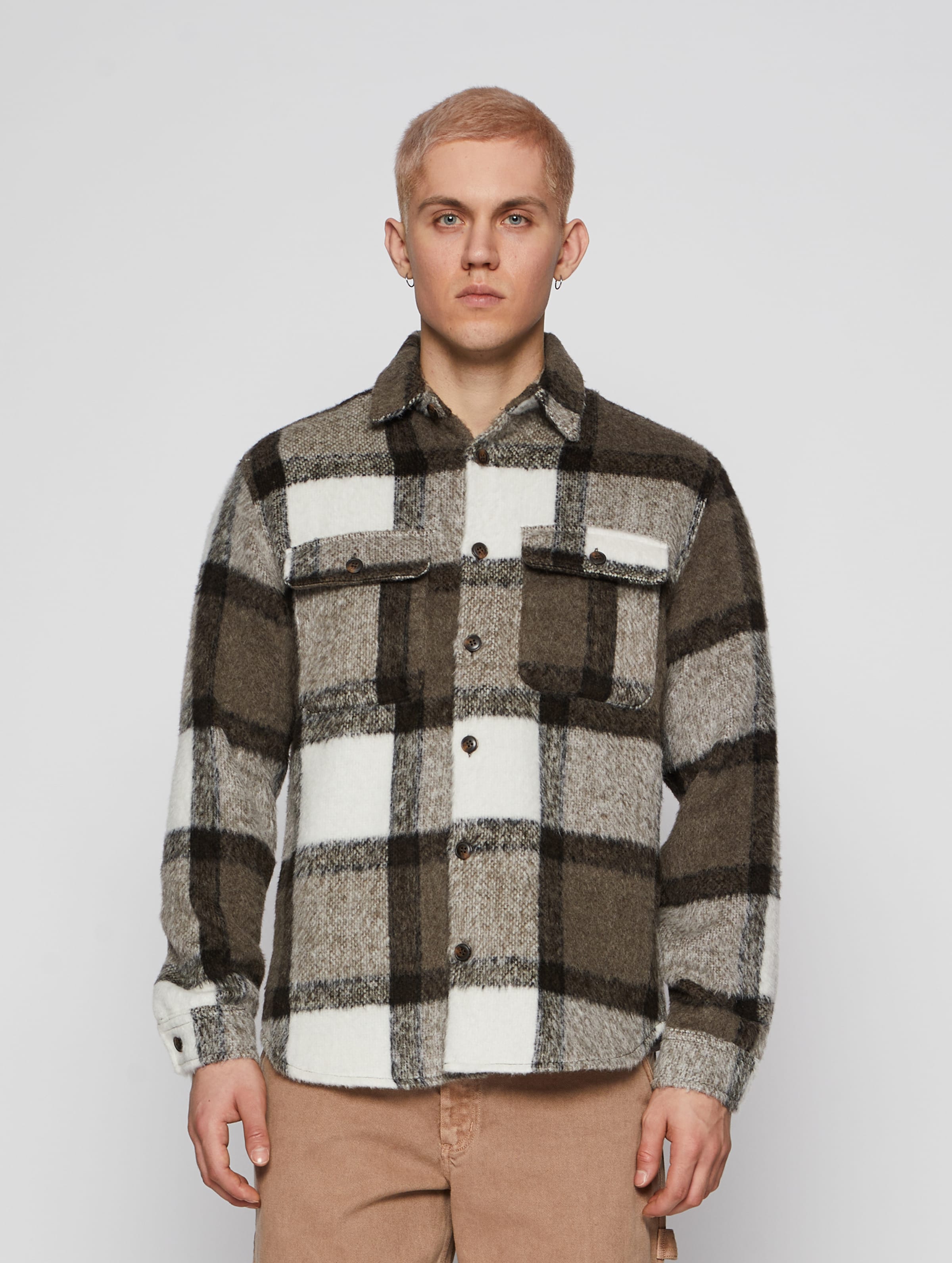 Jack & Jones Blanorth Check Ls Overshirt