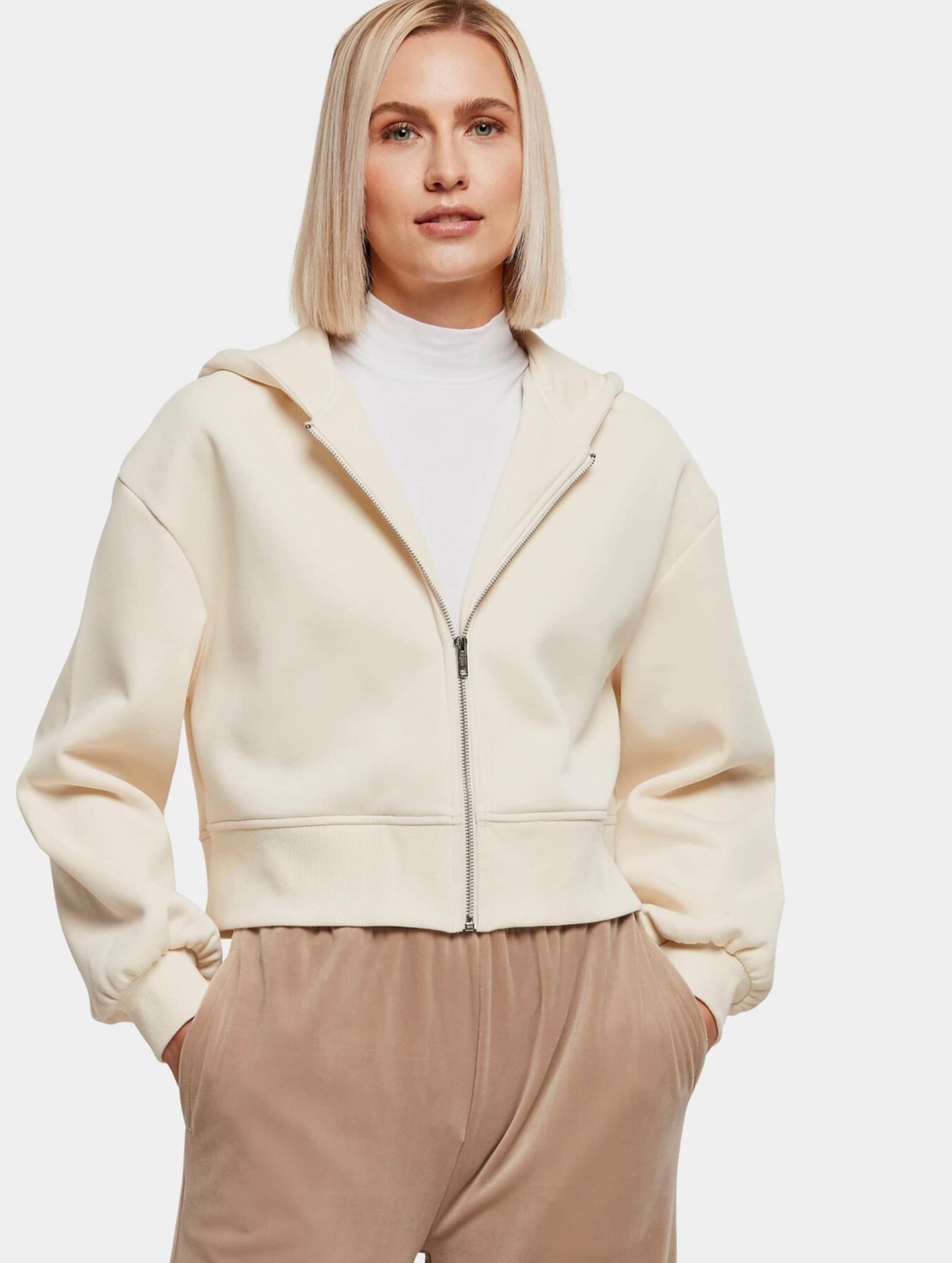 Urban Classics Ladies Short Oversized Zip Jacket