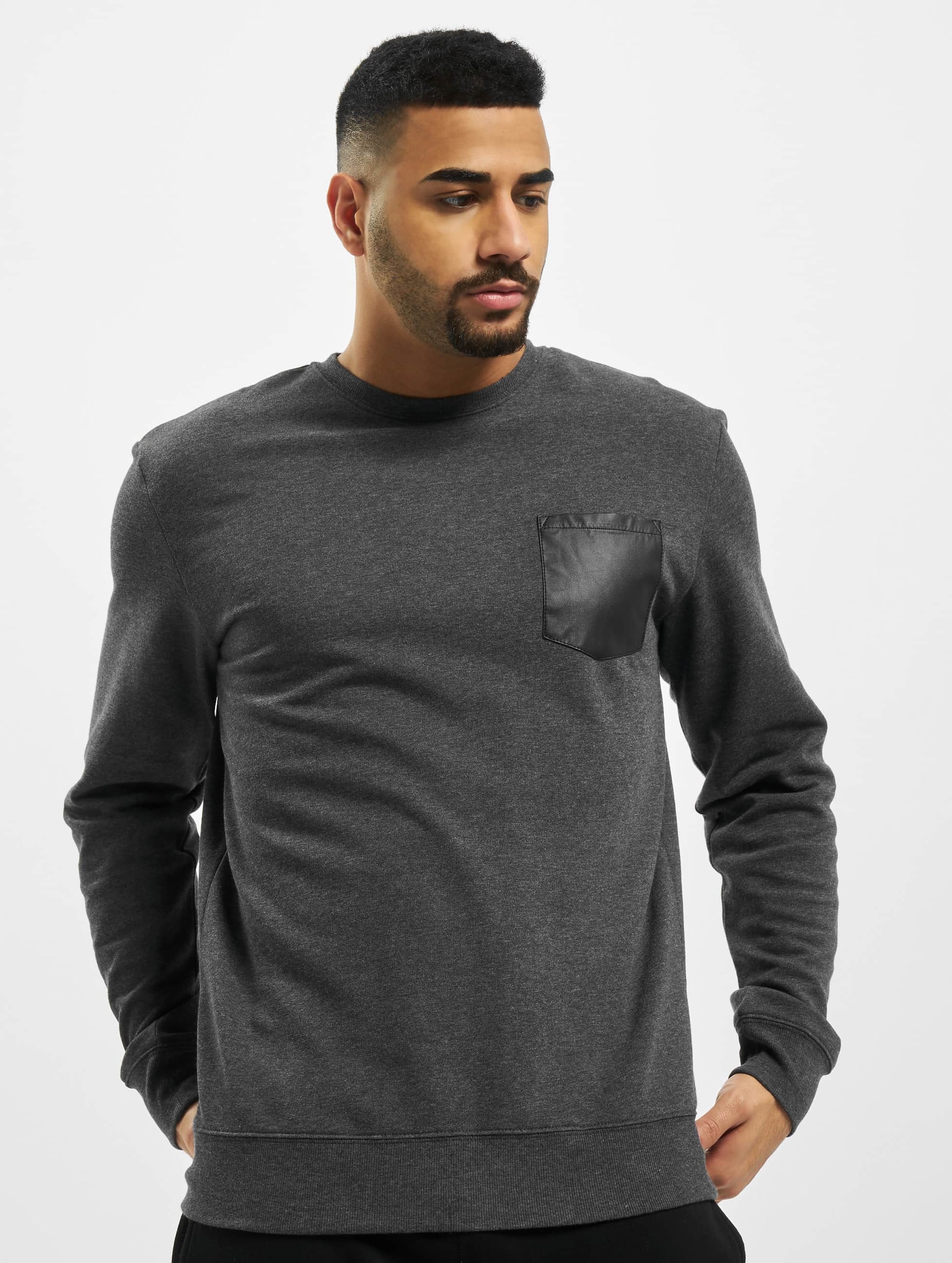 Urban Classics Contrast Pocket Crewneck