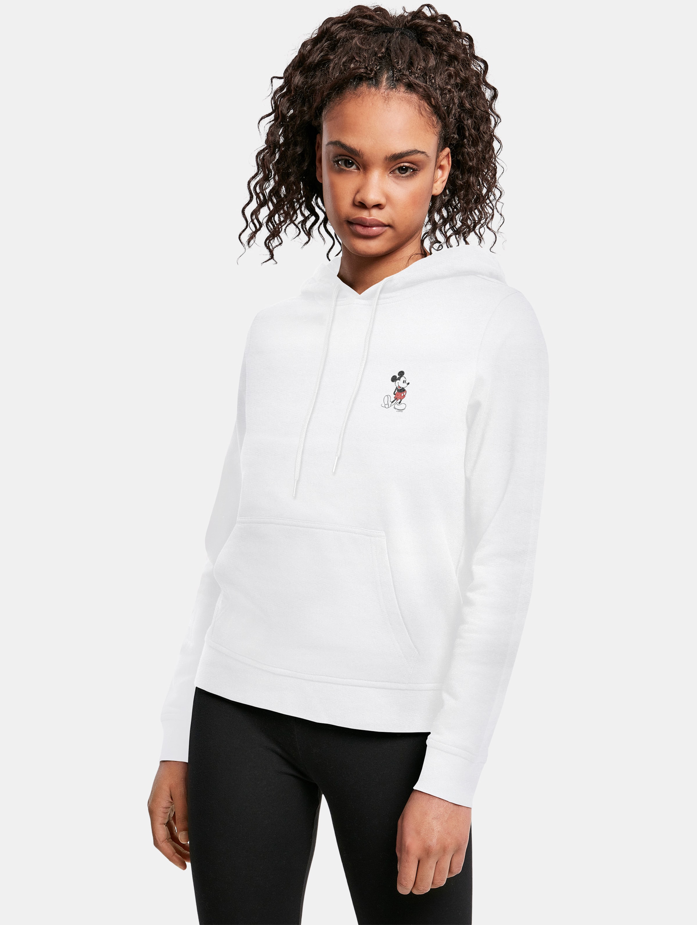 Absolute Cult Ladies Mickey Mouse - Kickin Retro Basic Hoody