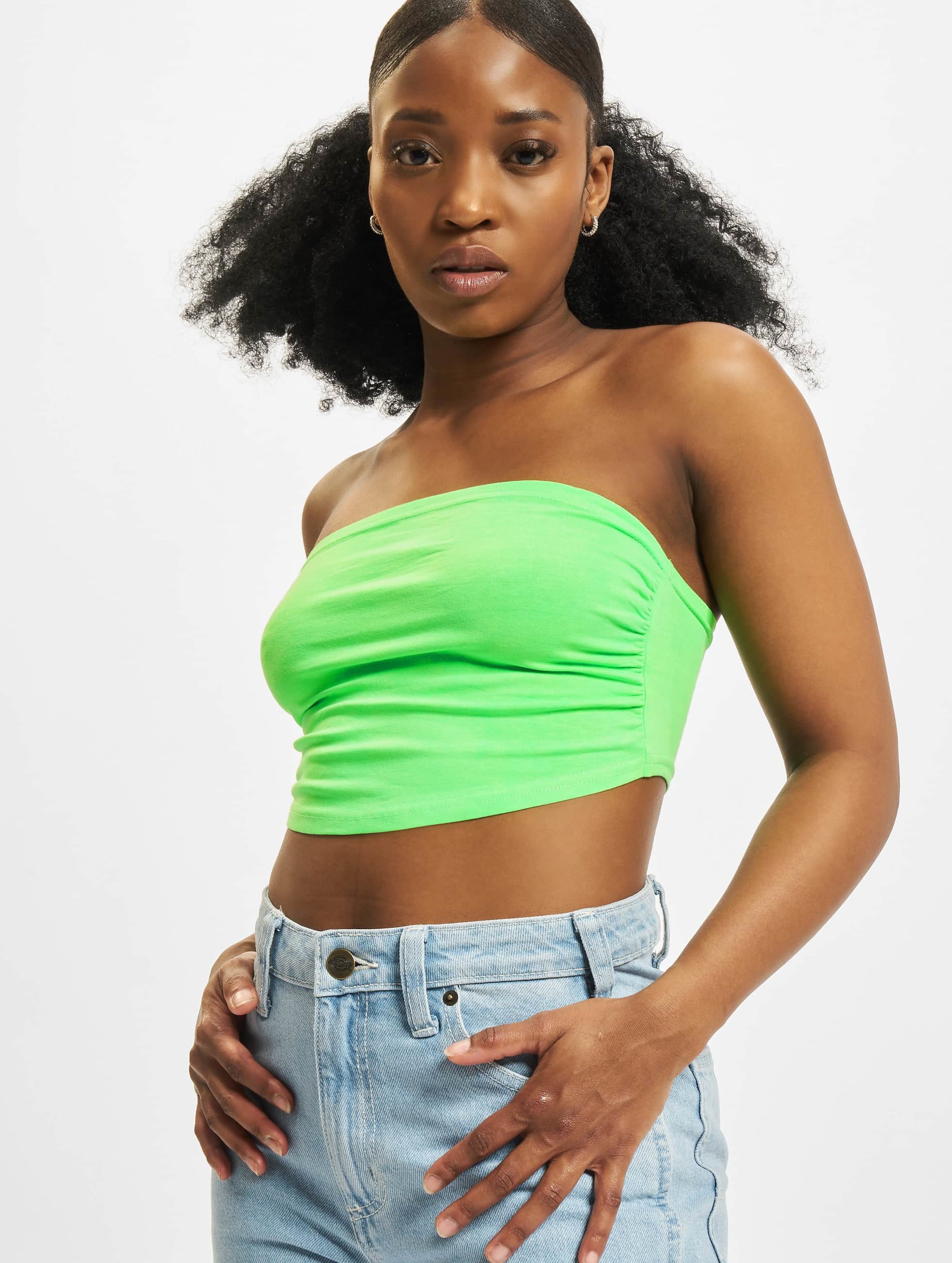 Urban Classics Ladies Neon Bandeau Top