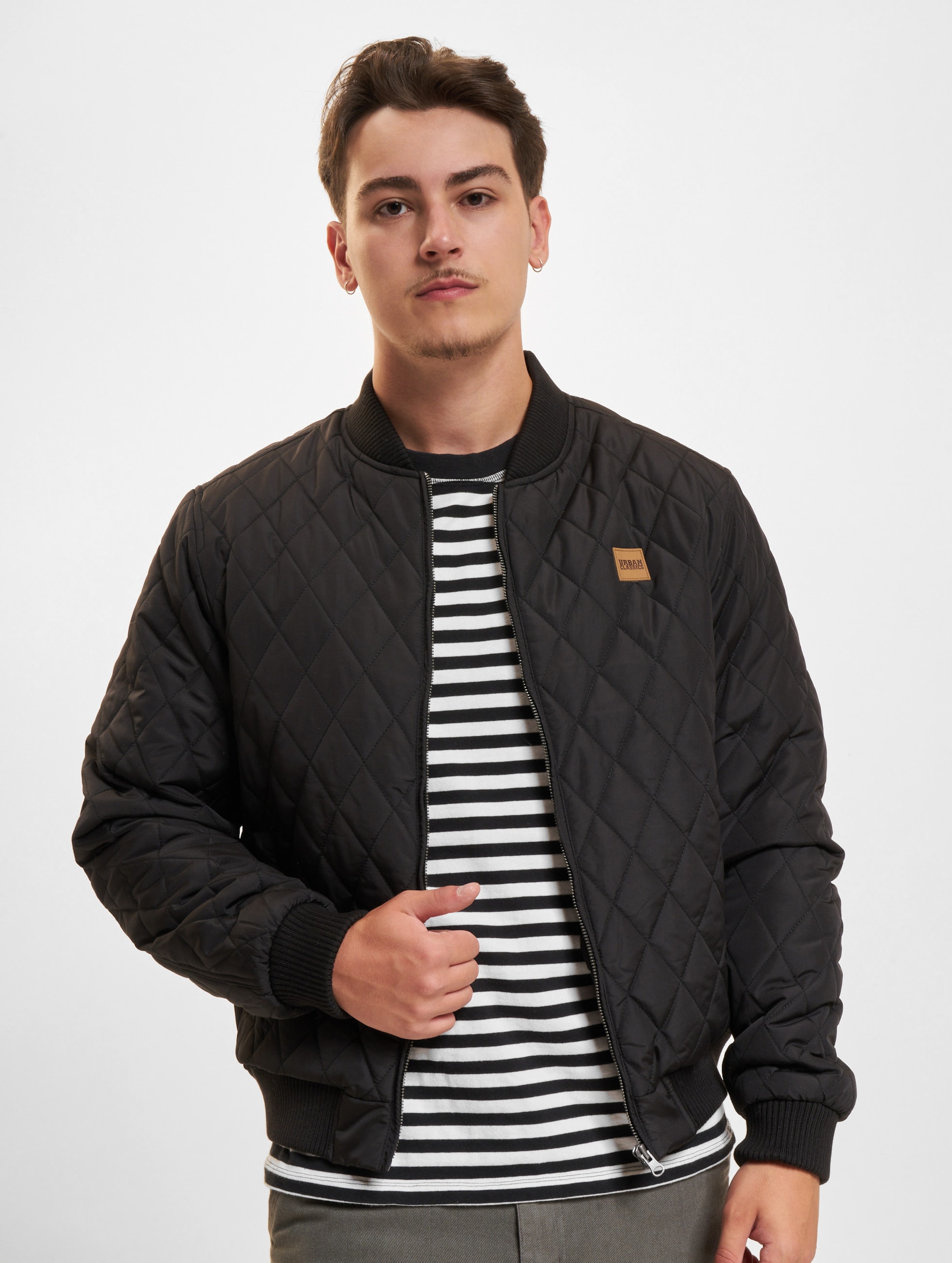 Urban Classics Diamond Quilt Nylon Jacket