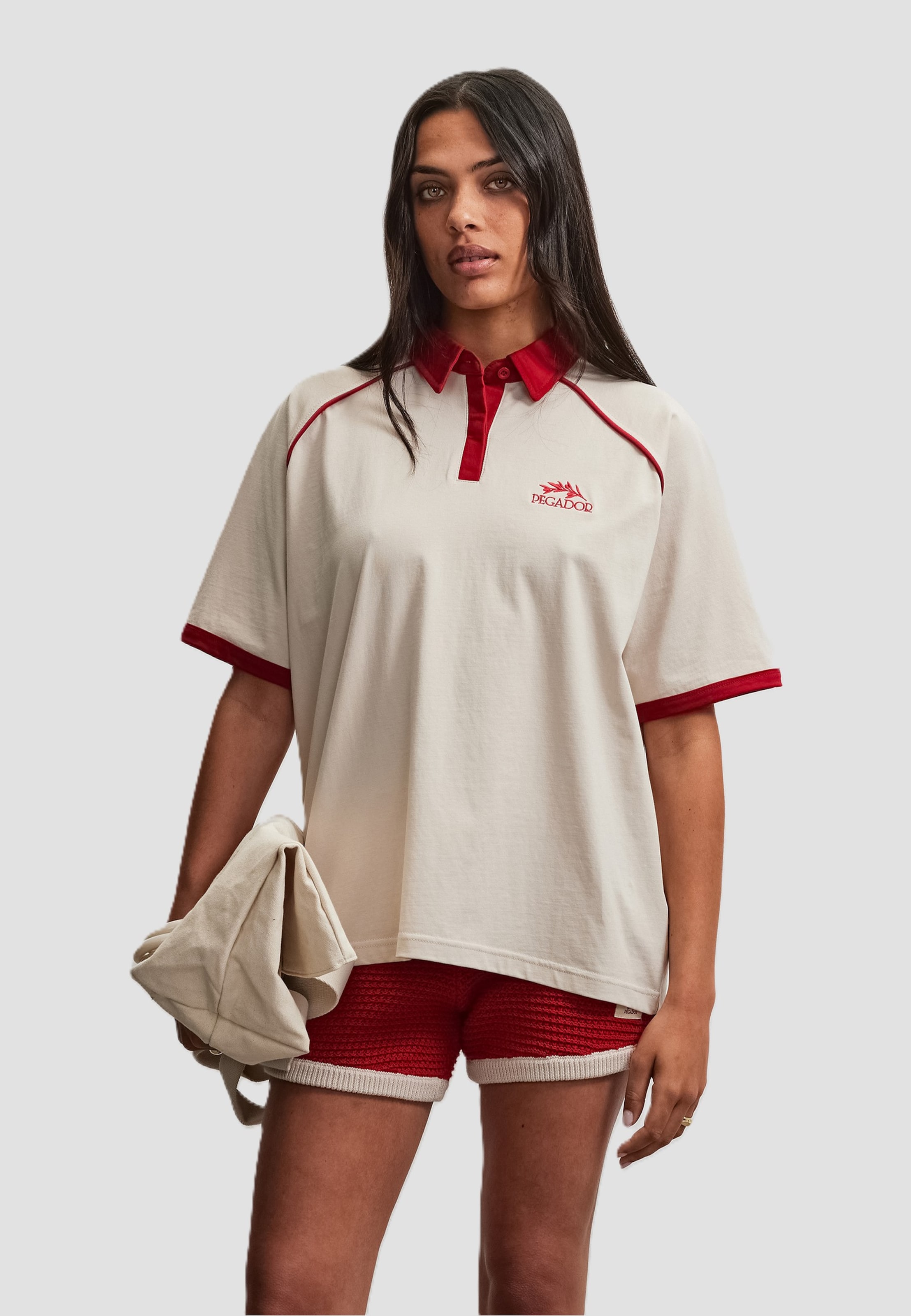 PEGADOR Marta Raglan Polo Shirt
