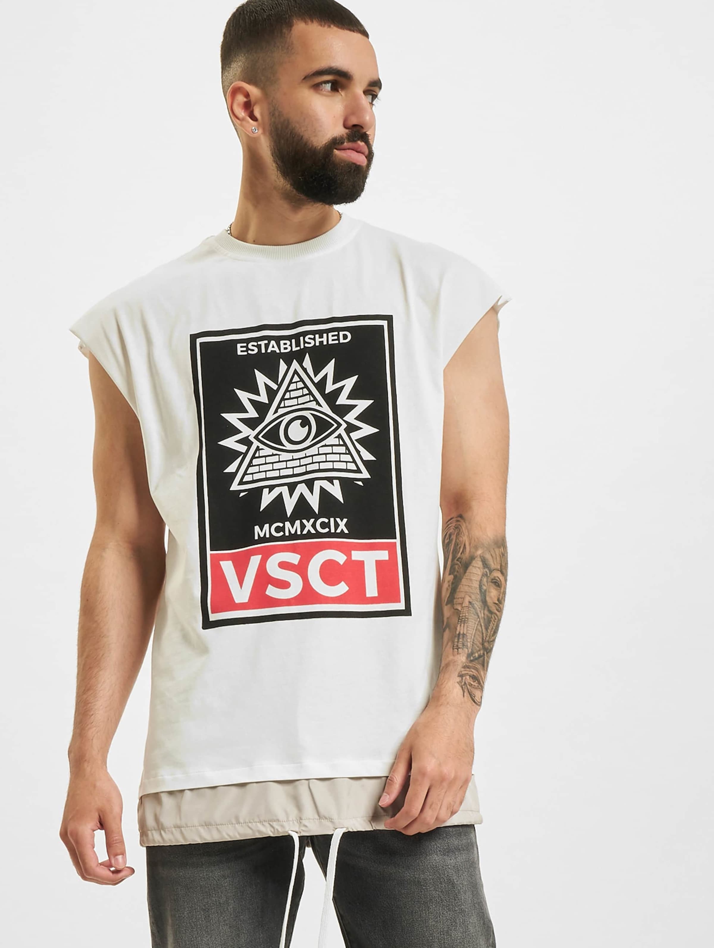 VSCT Clubwear 2 In 1 Eye Oversize T-Shirt