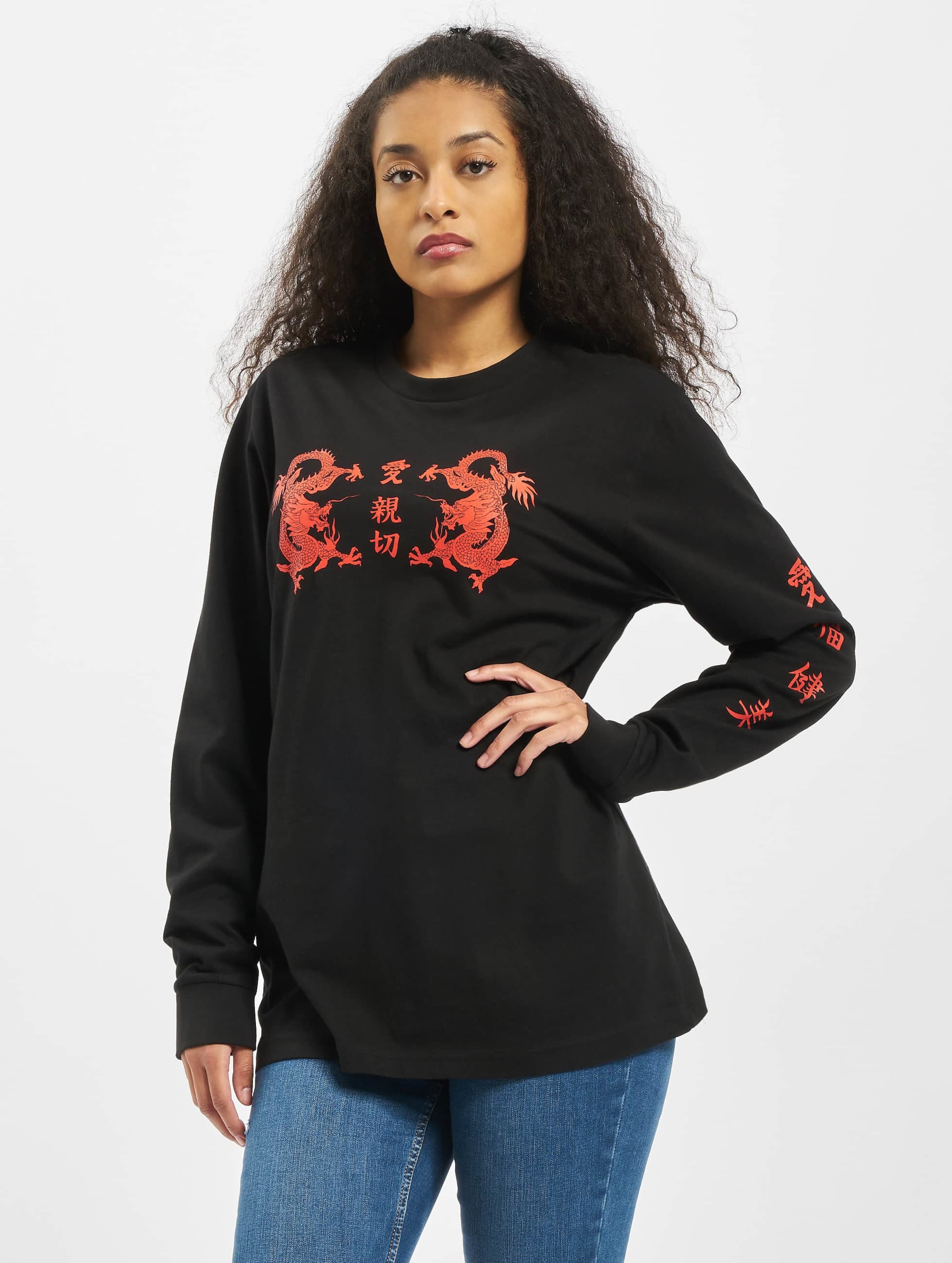 Mister Tee Ladies Chinese Letters Longsleeve