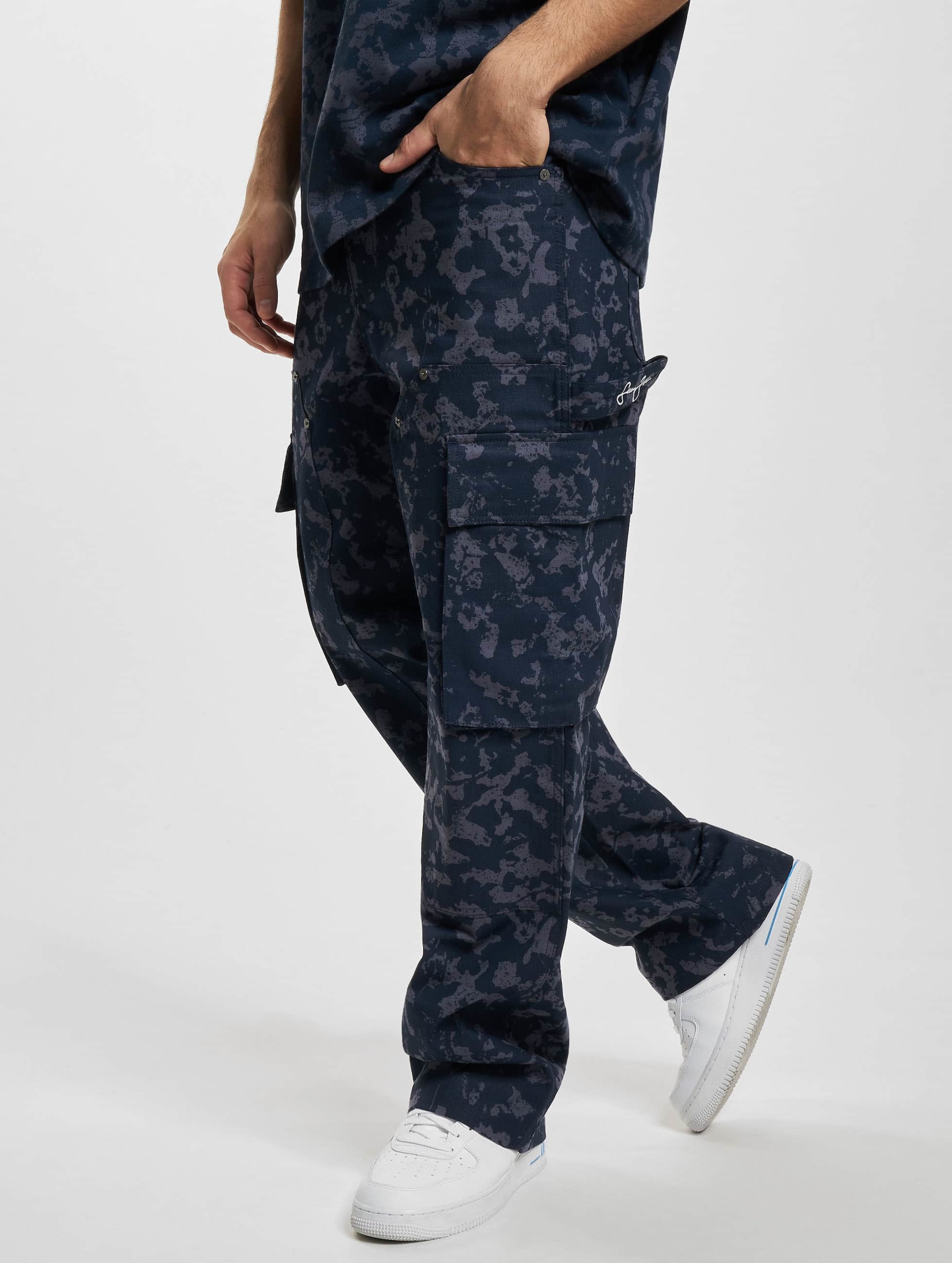 Sean John Script Logo Floral Camouflage