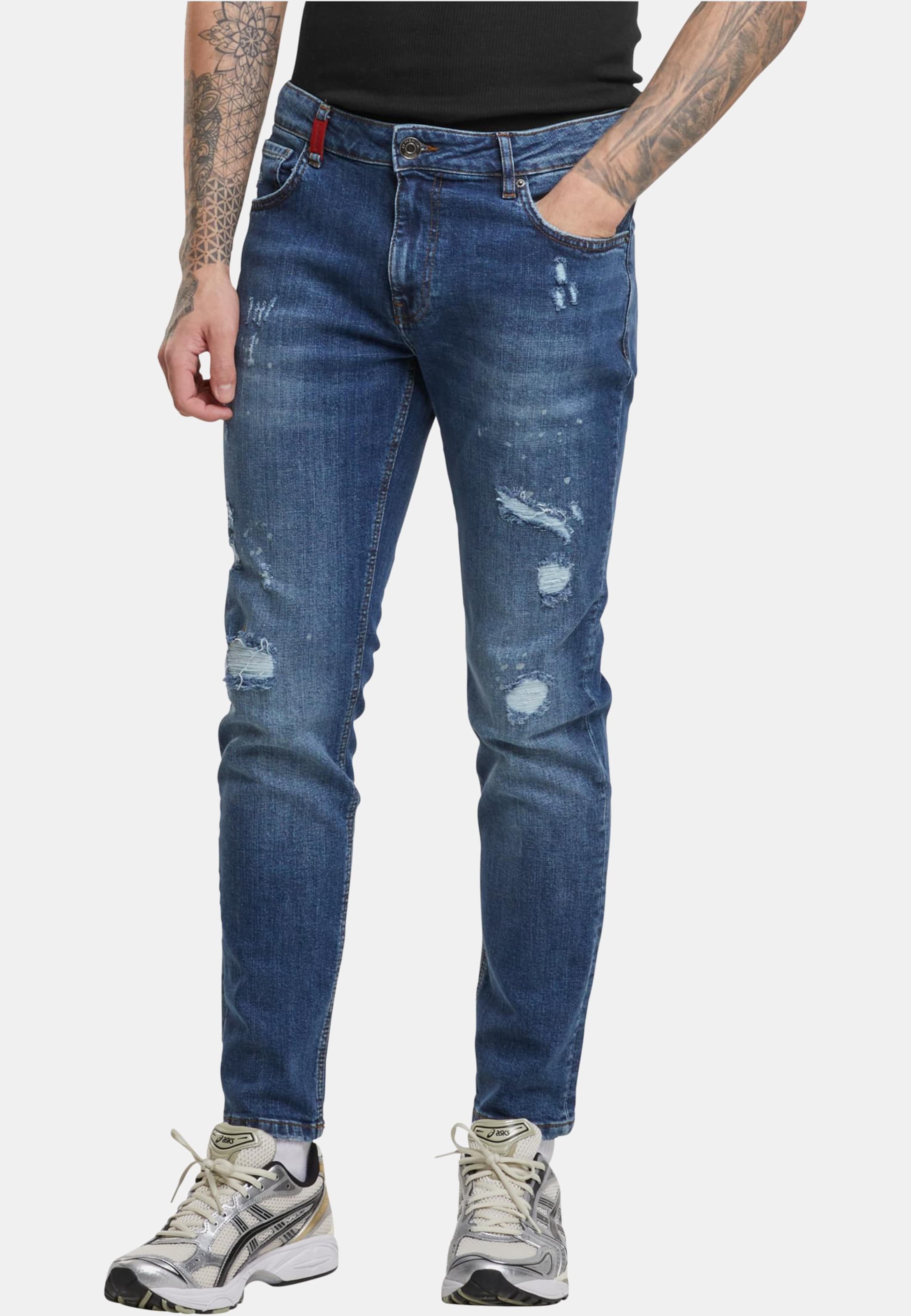 2Y Premium FRANCISCO DESTROYED SLIM FIT JEANS