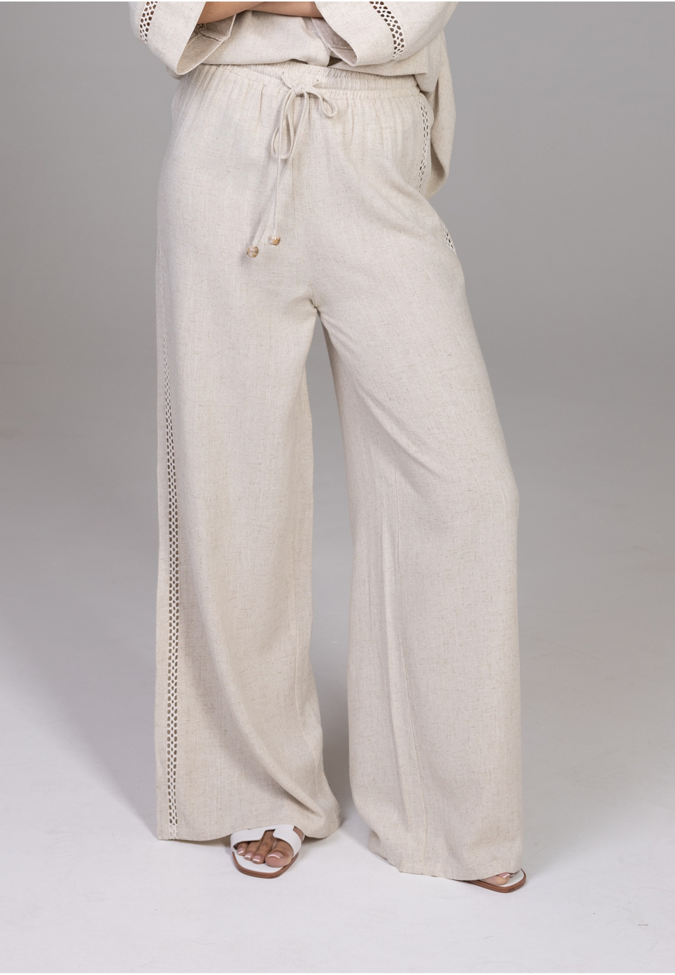 Estelou Linen Patter Pants