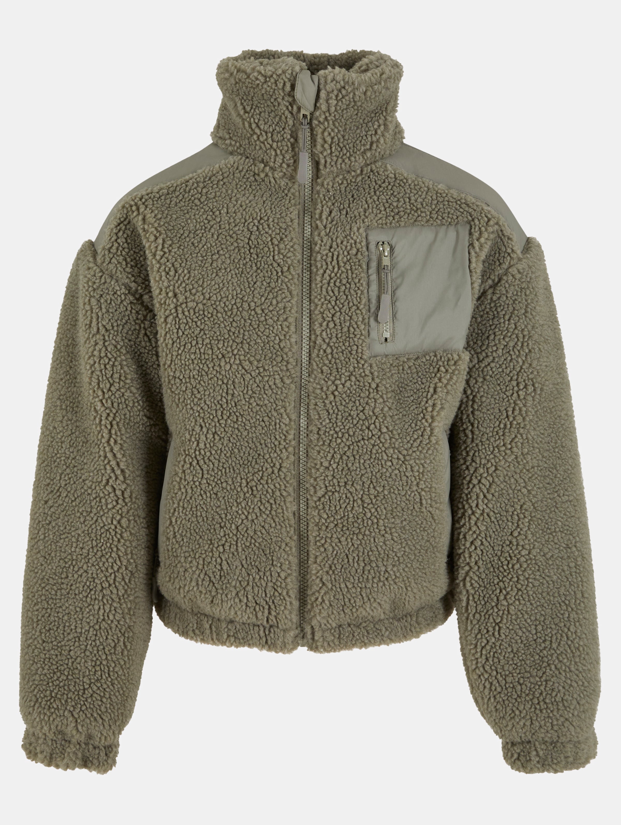 Urban Classics Girls Sherpa Mix Winterjacke