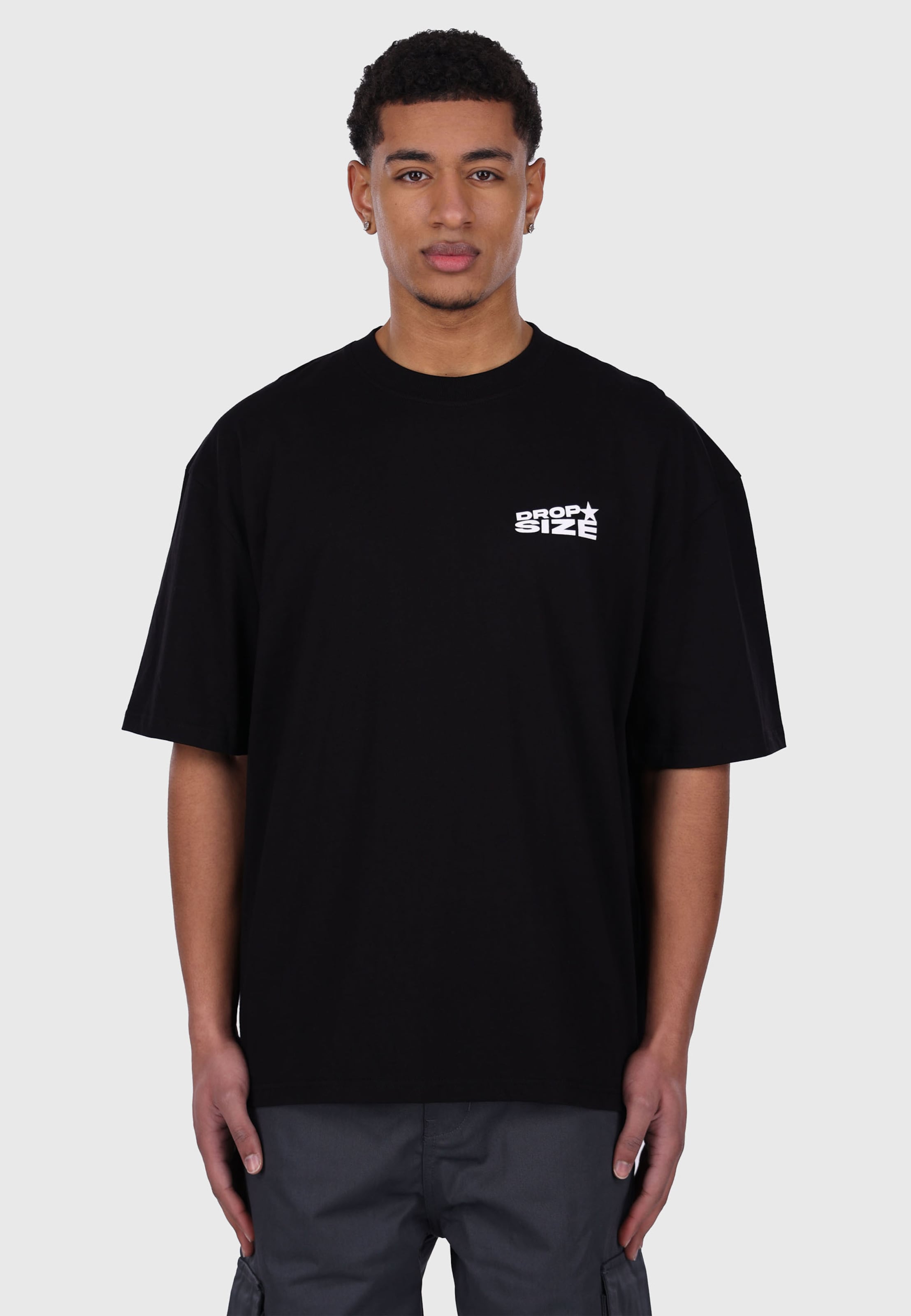Dropsize HEAVY OVERSIZE STAR BACKPRINT T-SHIRT