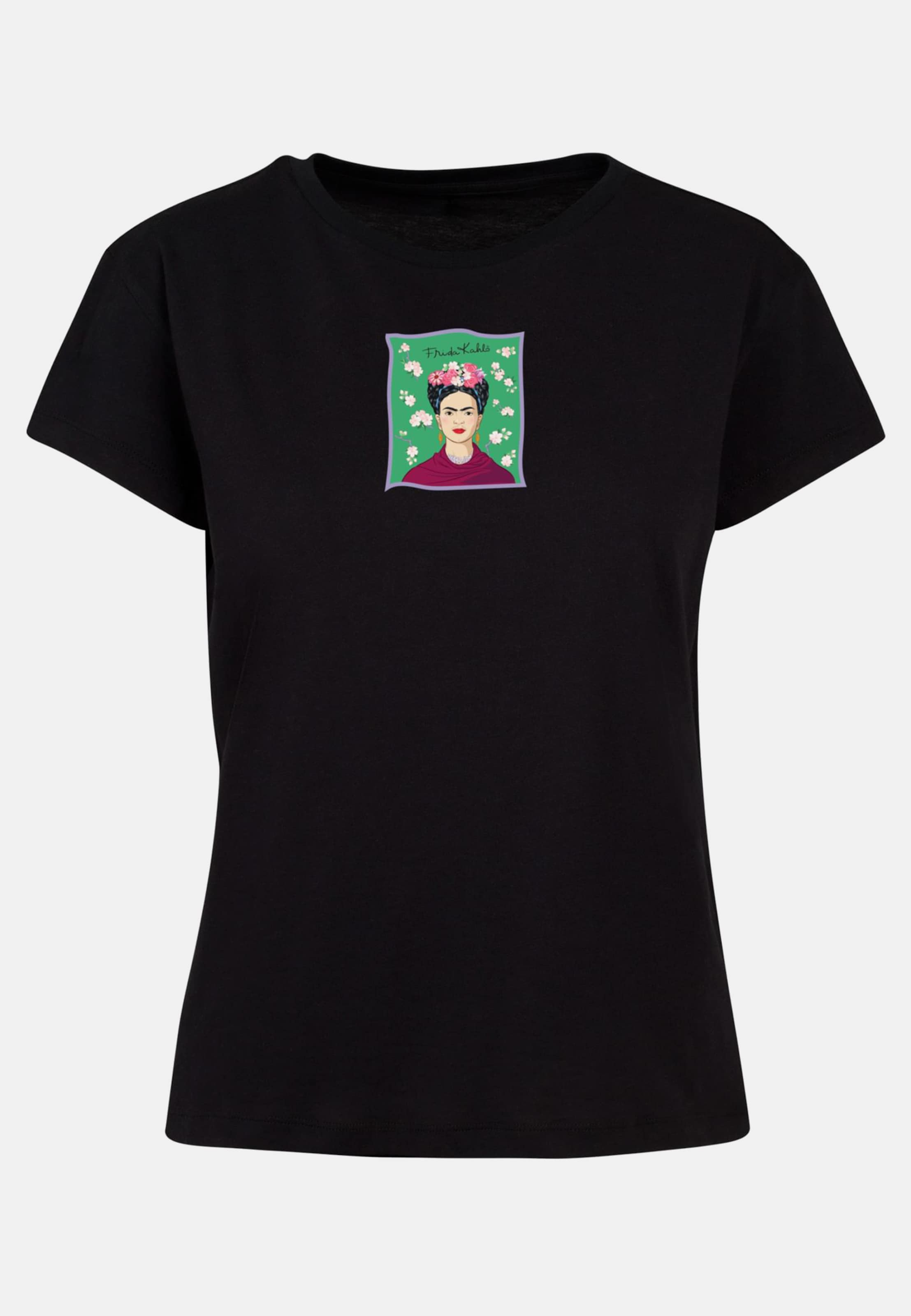 Merchcode Ladies Frida Kahlo - Green Box Tee
