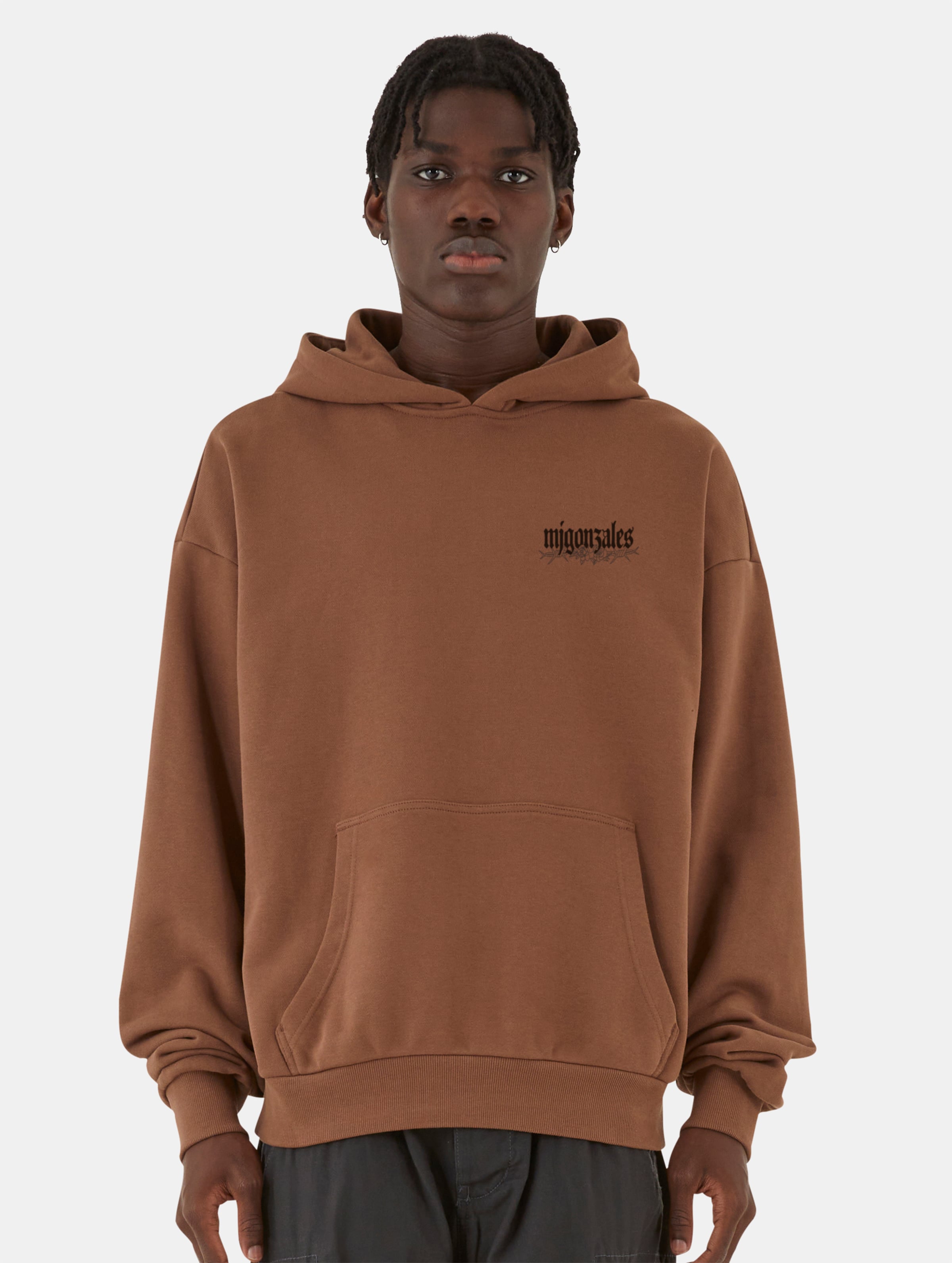 MJ Gonzales BARBED WINGS - HEAVY OVERSIZED HOODY