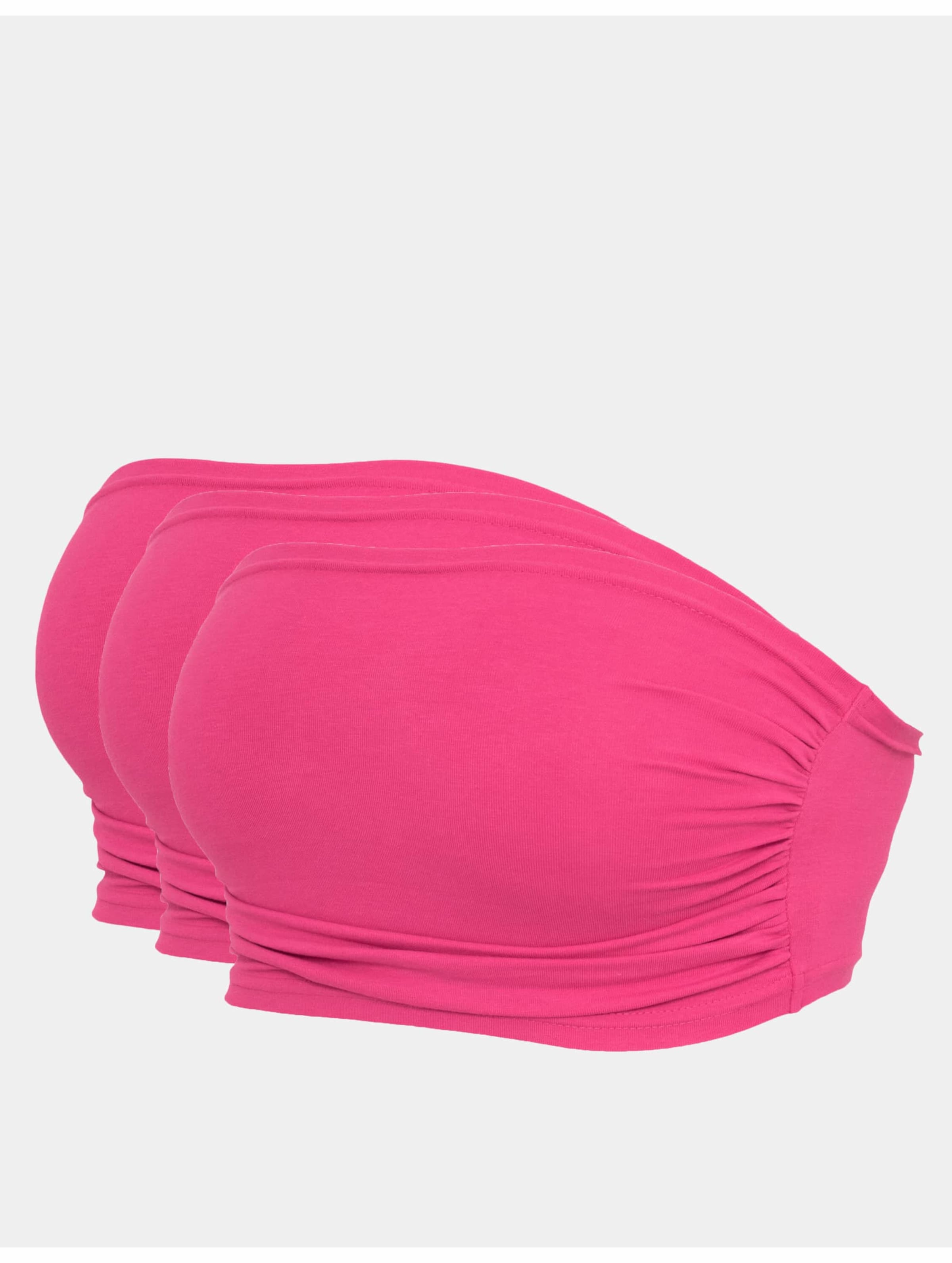 Urban Classics Ladies Bandeau Top 3-Pack