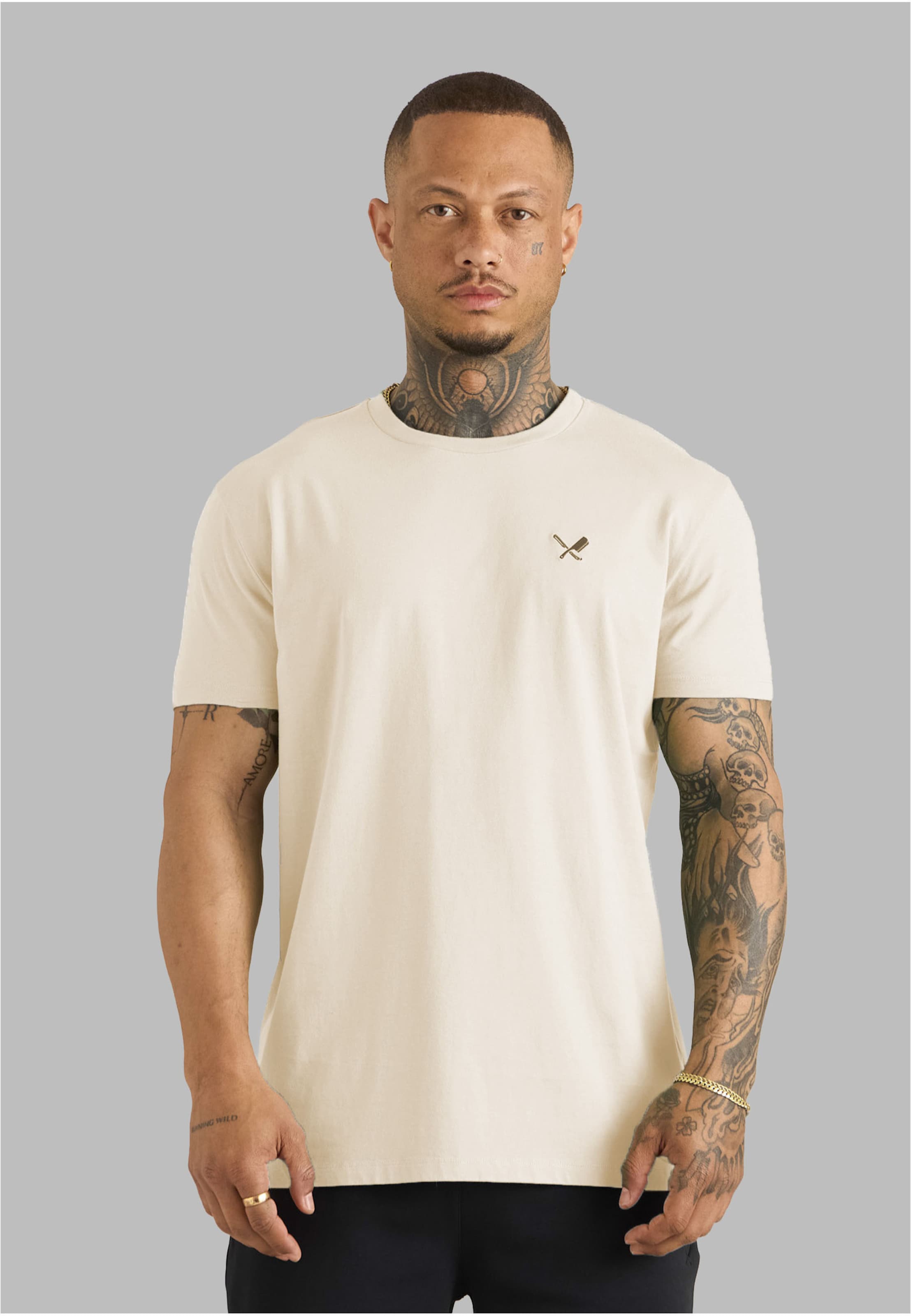 Distorted People Classic Crew Neck T-Shirt