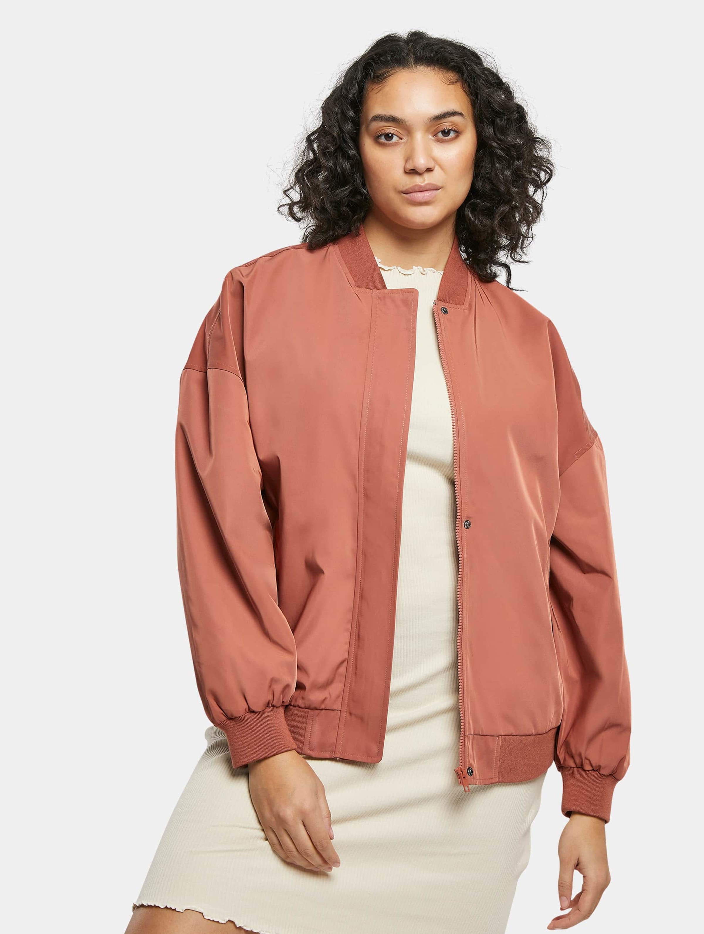 Urban Classics Ladies Recycled Oversized Light Bomber Jacket