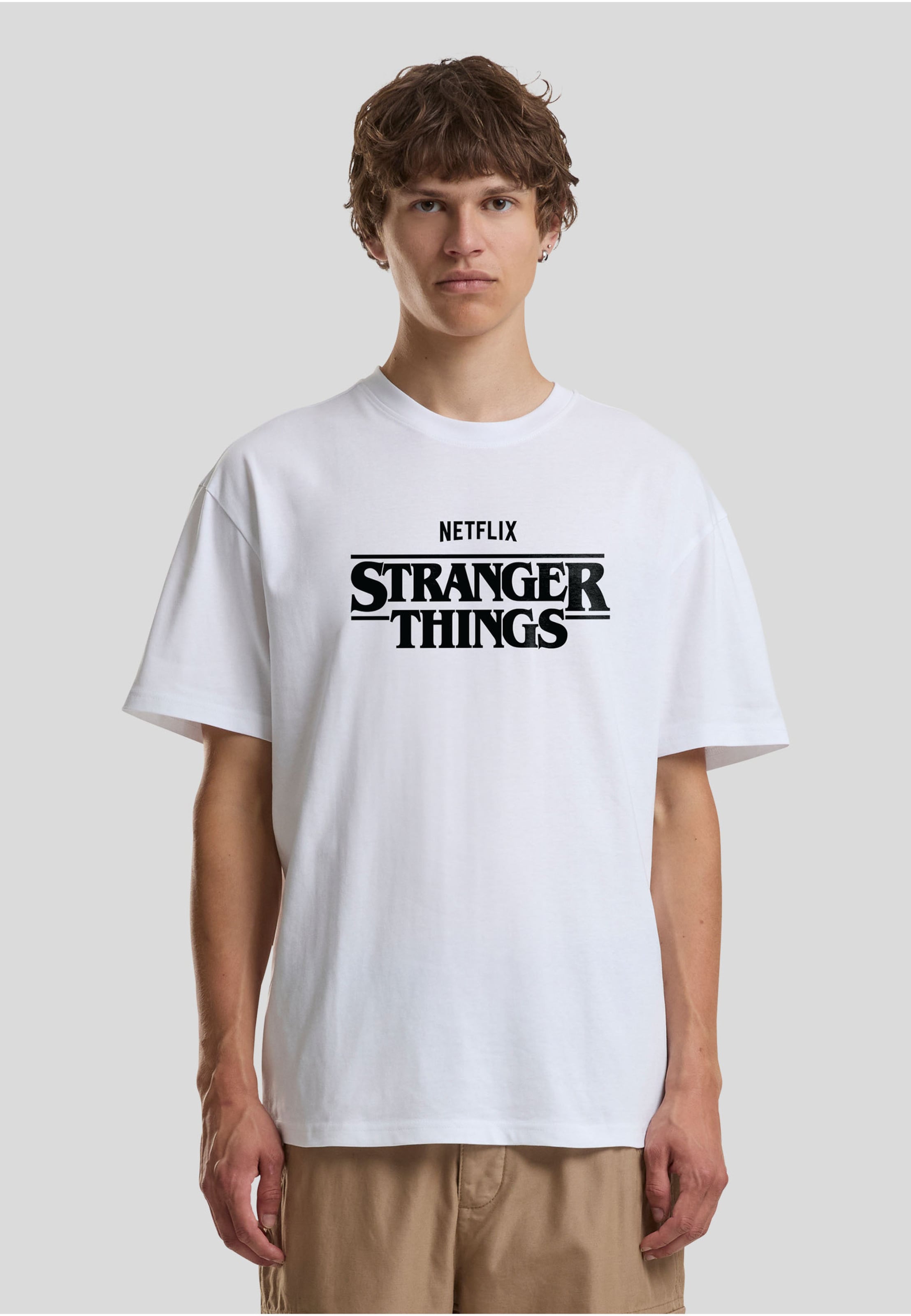 Merchcode Stranger Things Rewatch Loose Tee