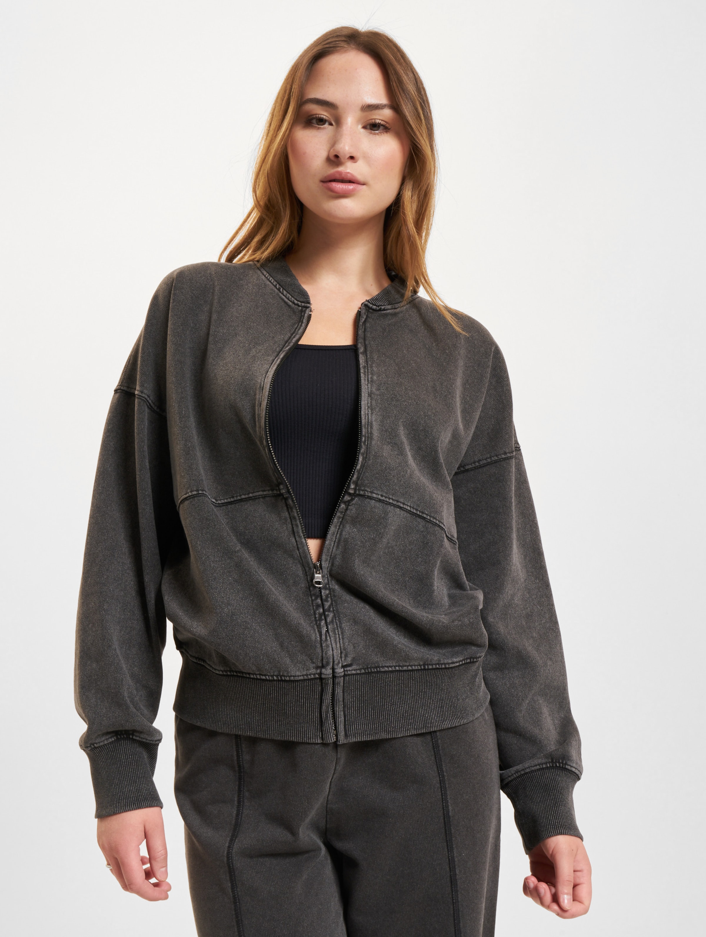 Only Wrenley Longsleeve Zip Bomber Übergangsjacke
