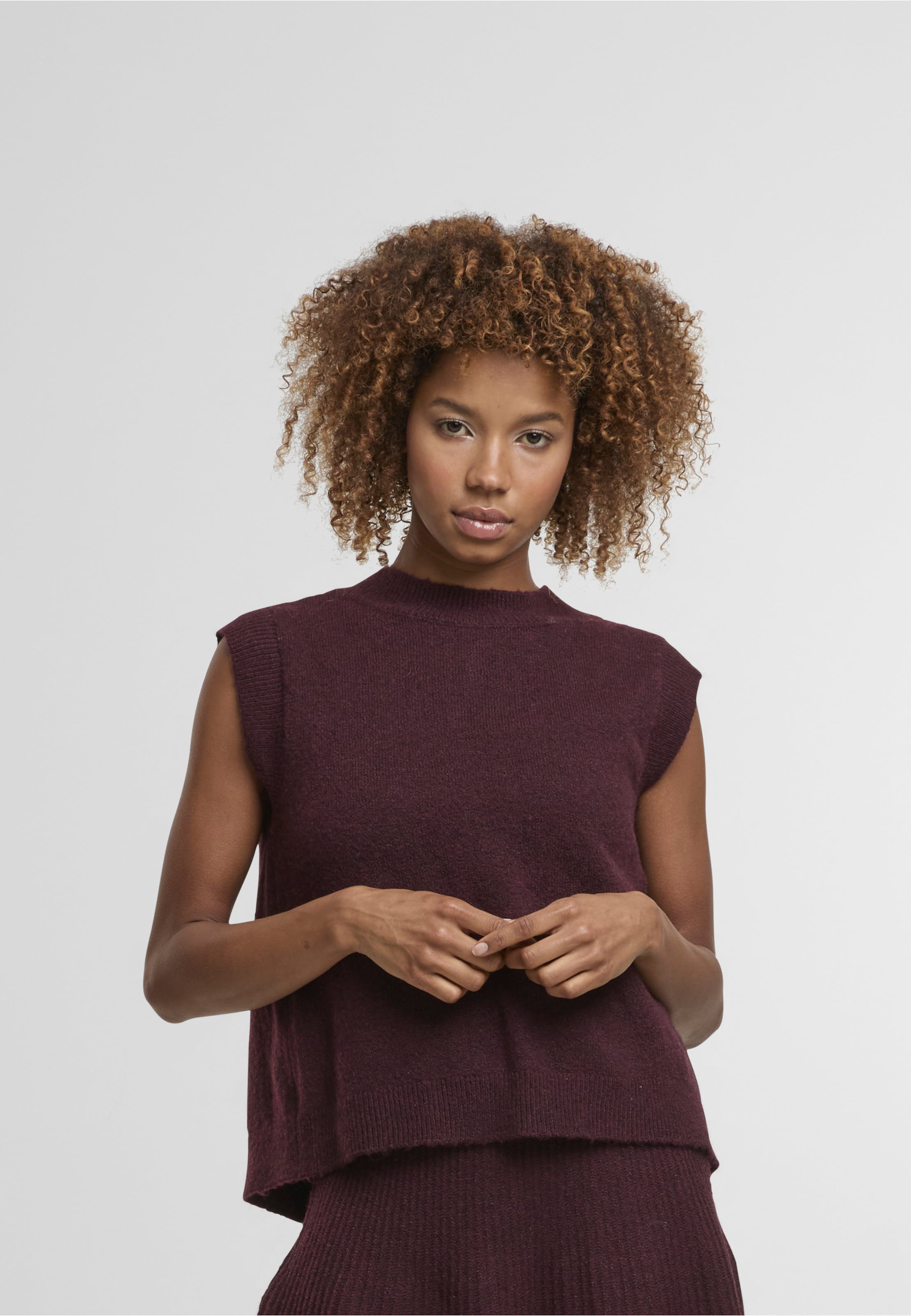 Noisy May NMNOLA S/L O-NECK KNIT VEST FWD