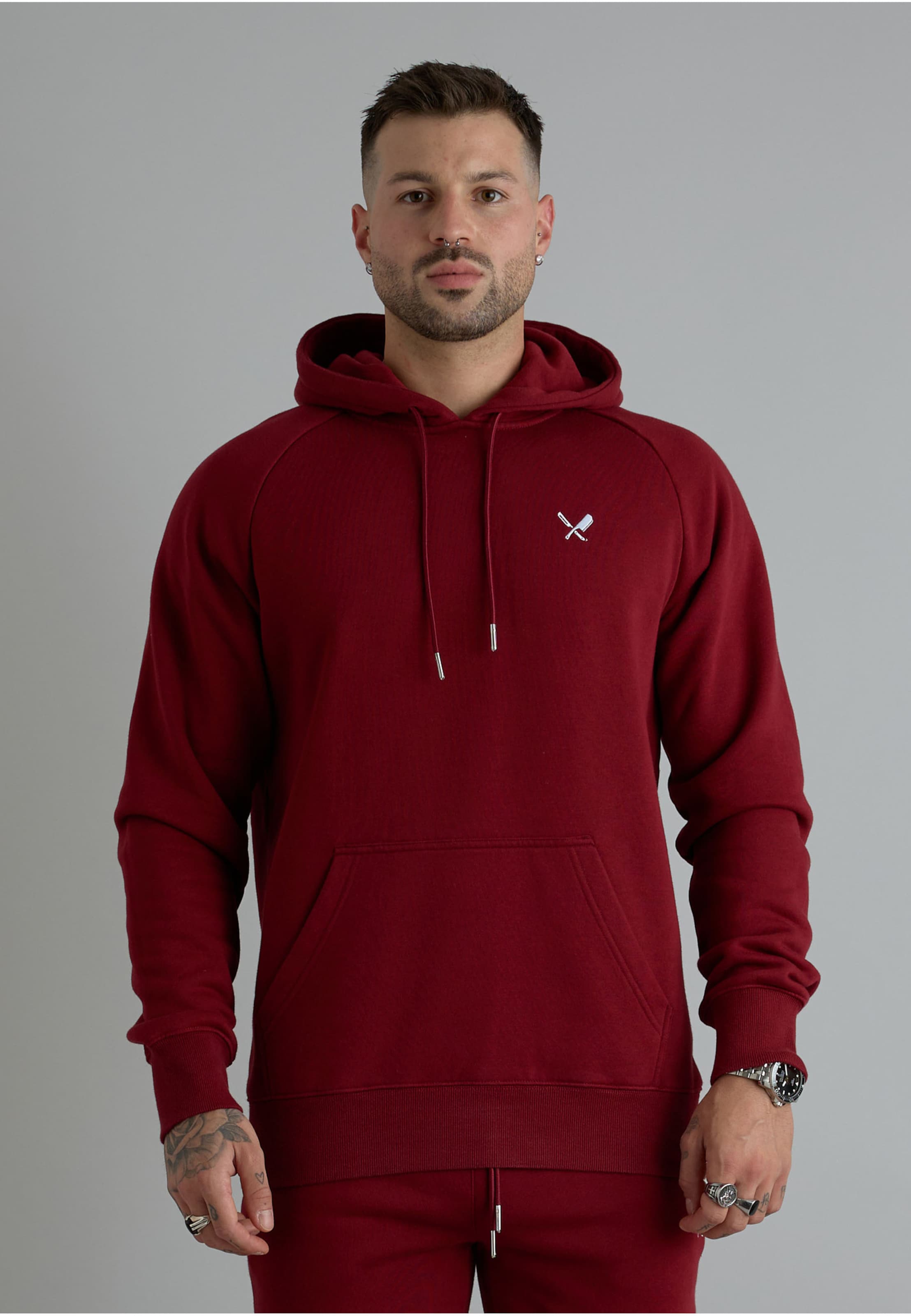 Distorted People Classic Raglan Hoodie