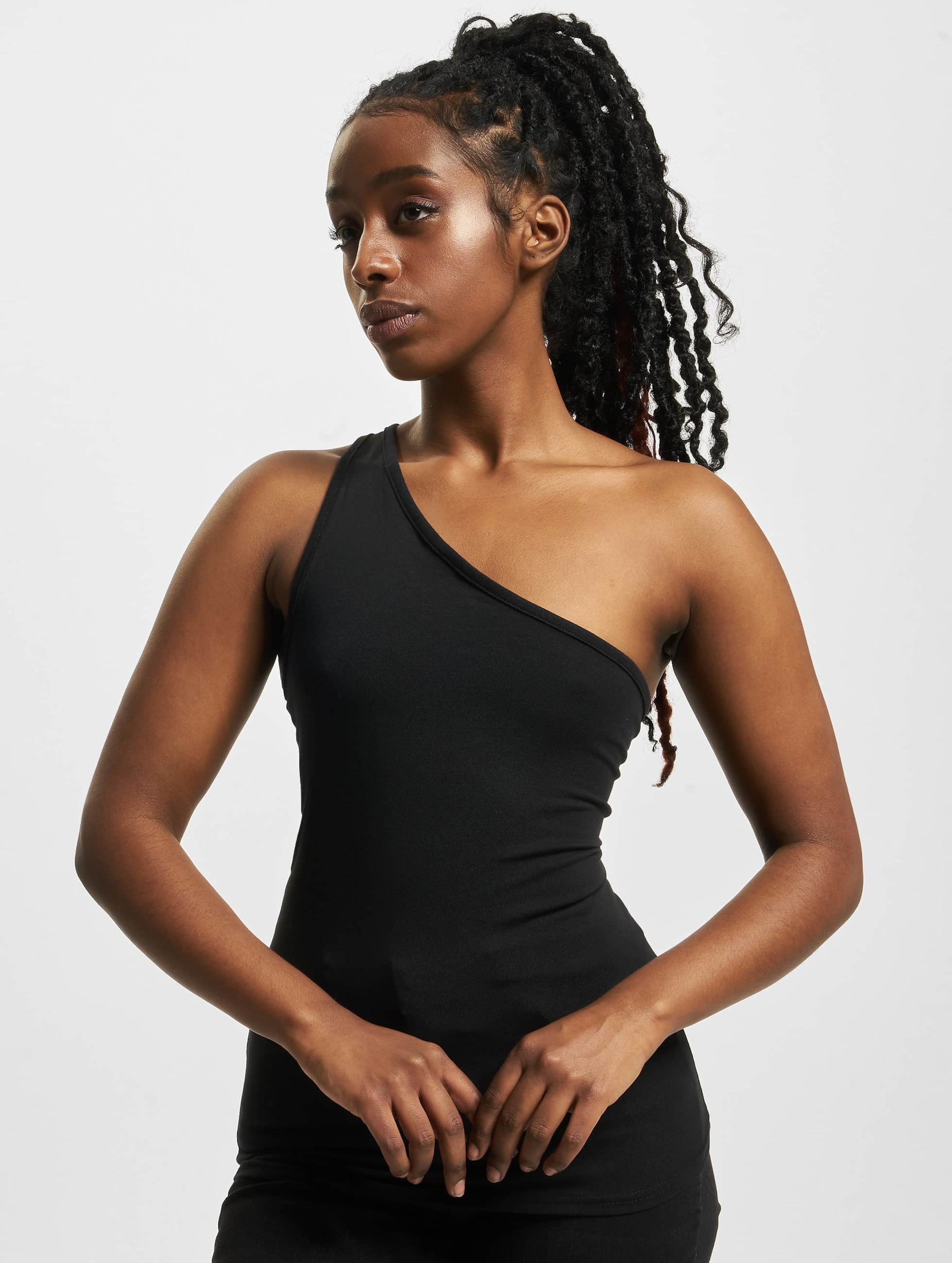 Urban Classics Ladies Asymmetric Top