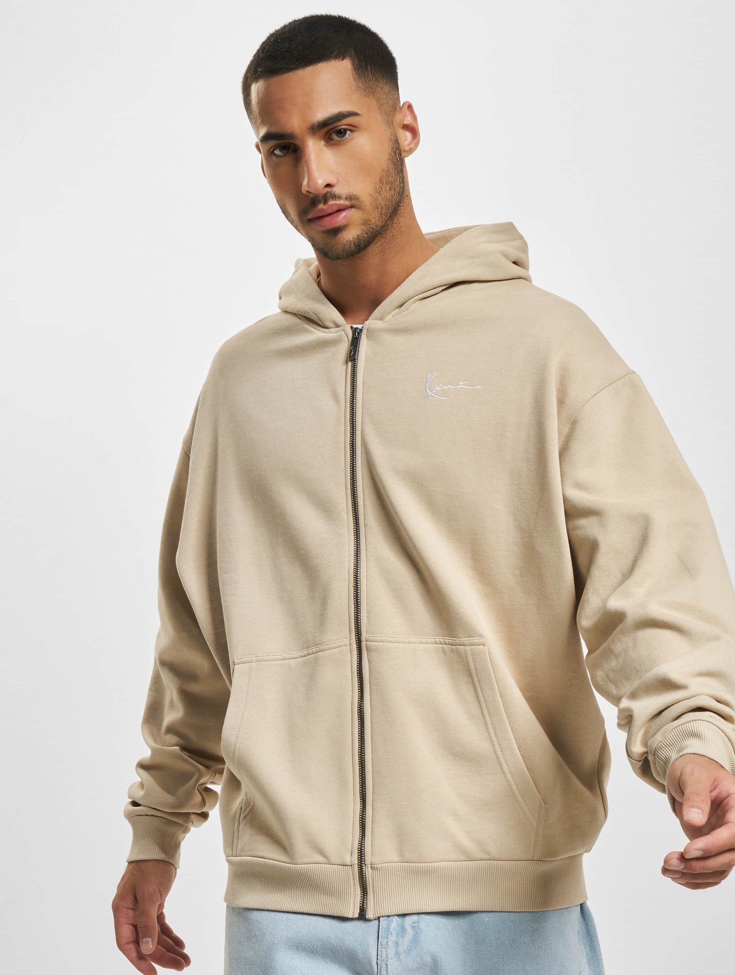 Karl Kani KM-ZH011-024-03 KK Chest Signature Essential Zip Hoodie